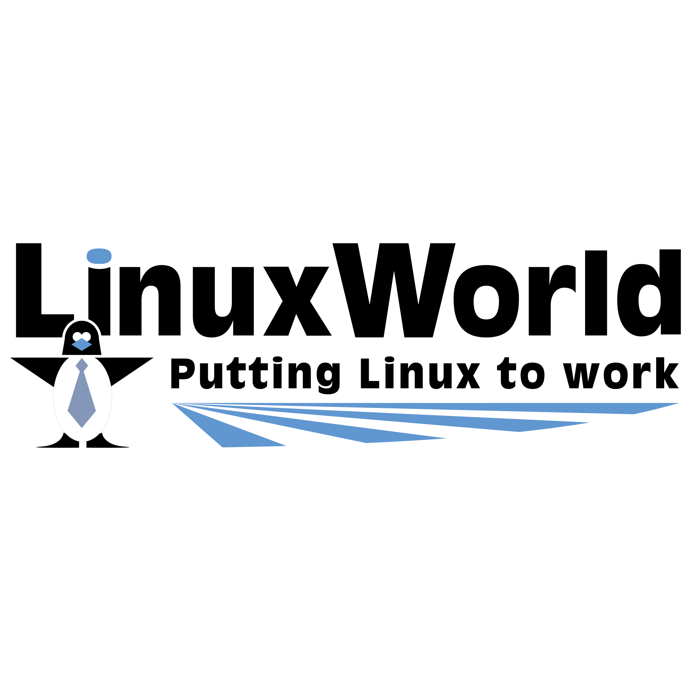 LinuxWorld Logo png transparent