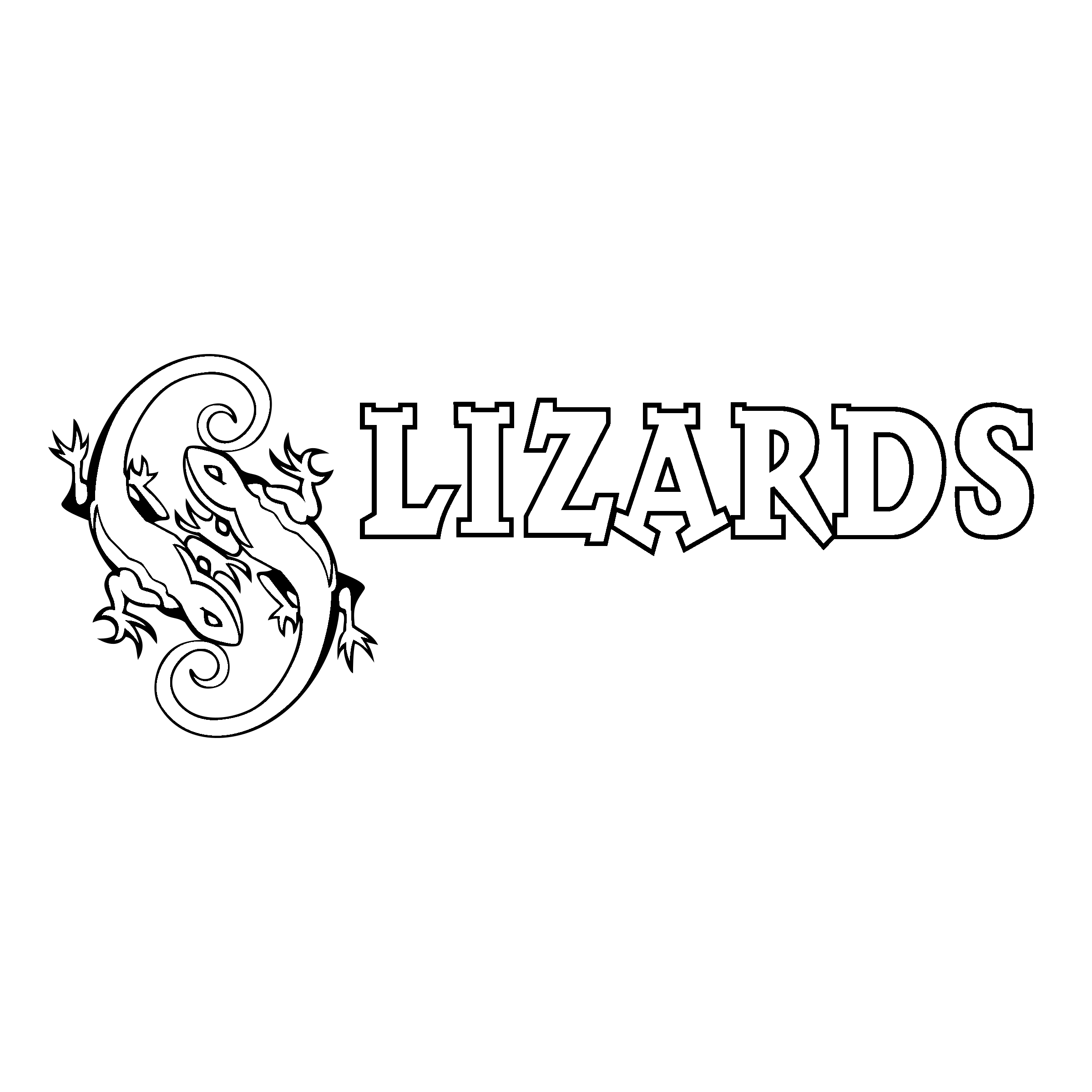 Long Island Lizards Logo PNG Transparent & SVG Vector - Freebie Supply