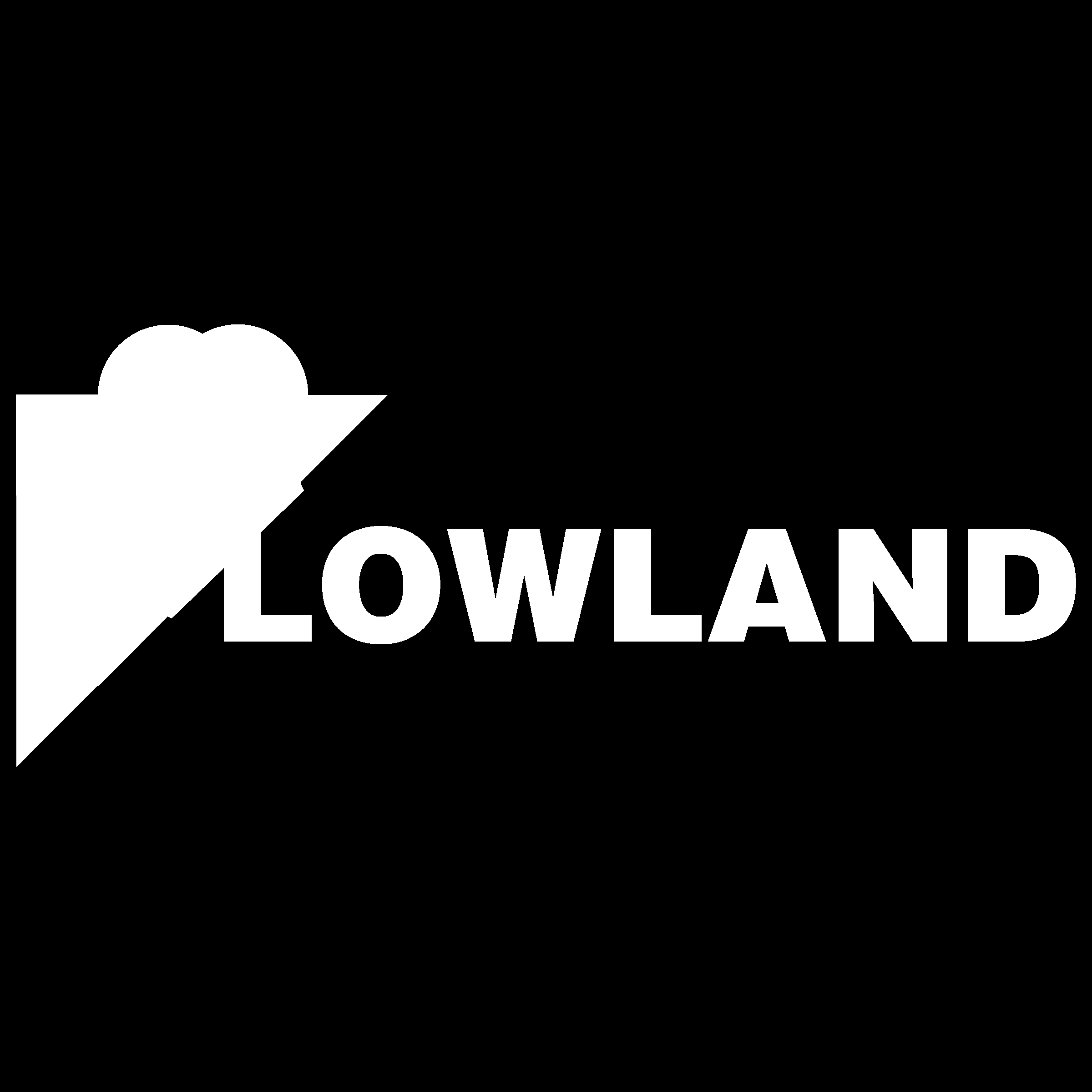 Lowland Medical Services Logo black and white