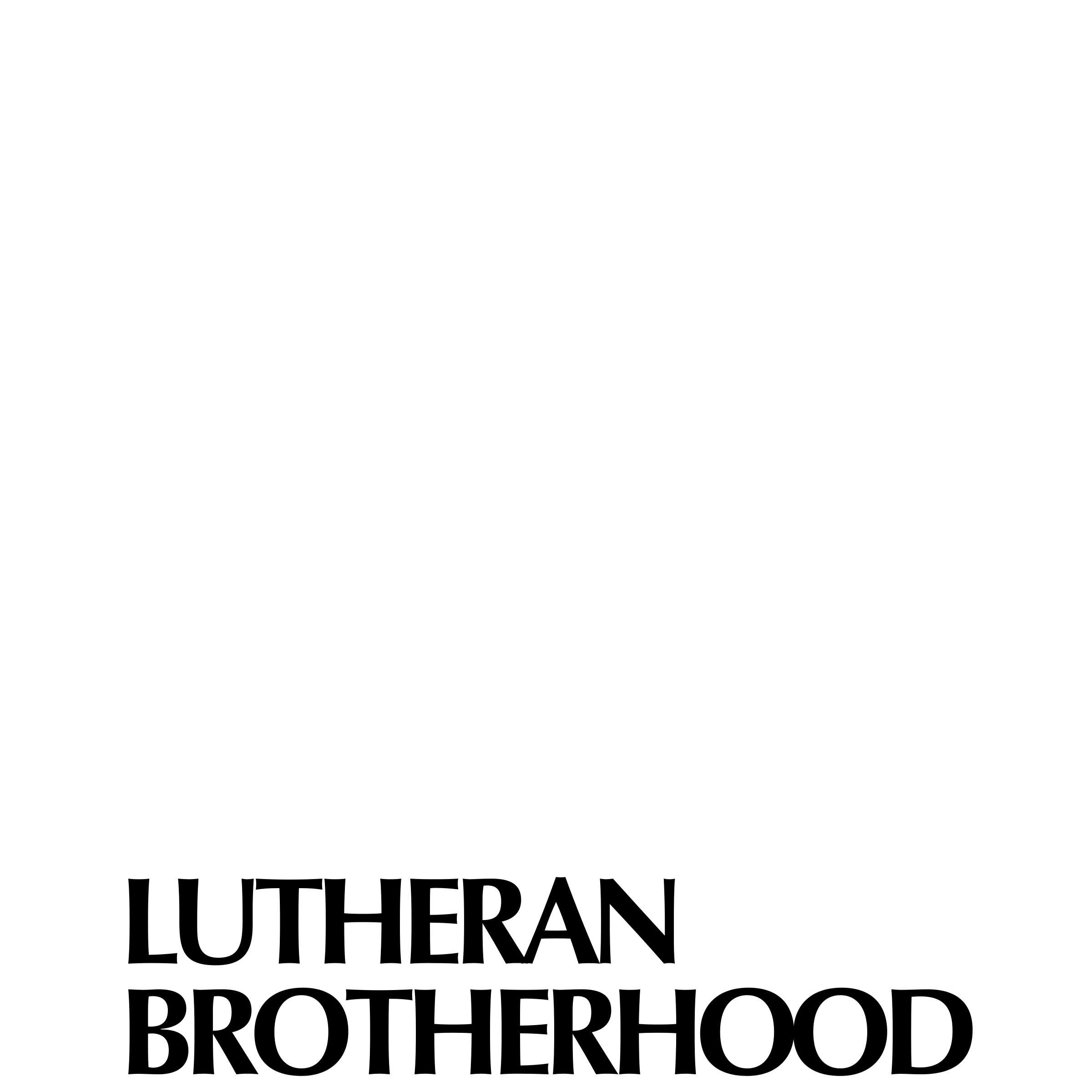 Lutheran Brotherhood Logo black and white