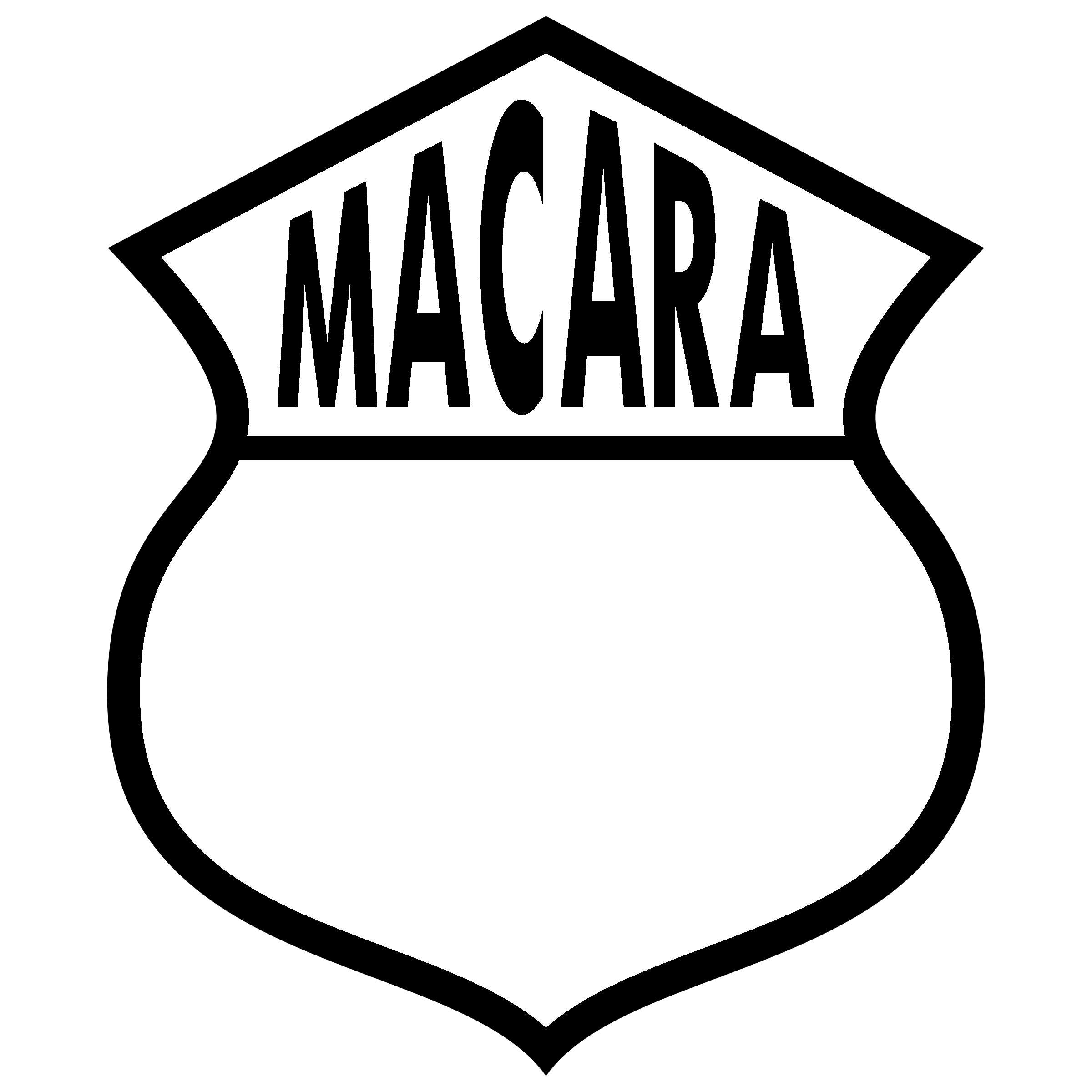 Macara Logo black and white