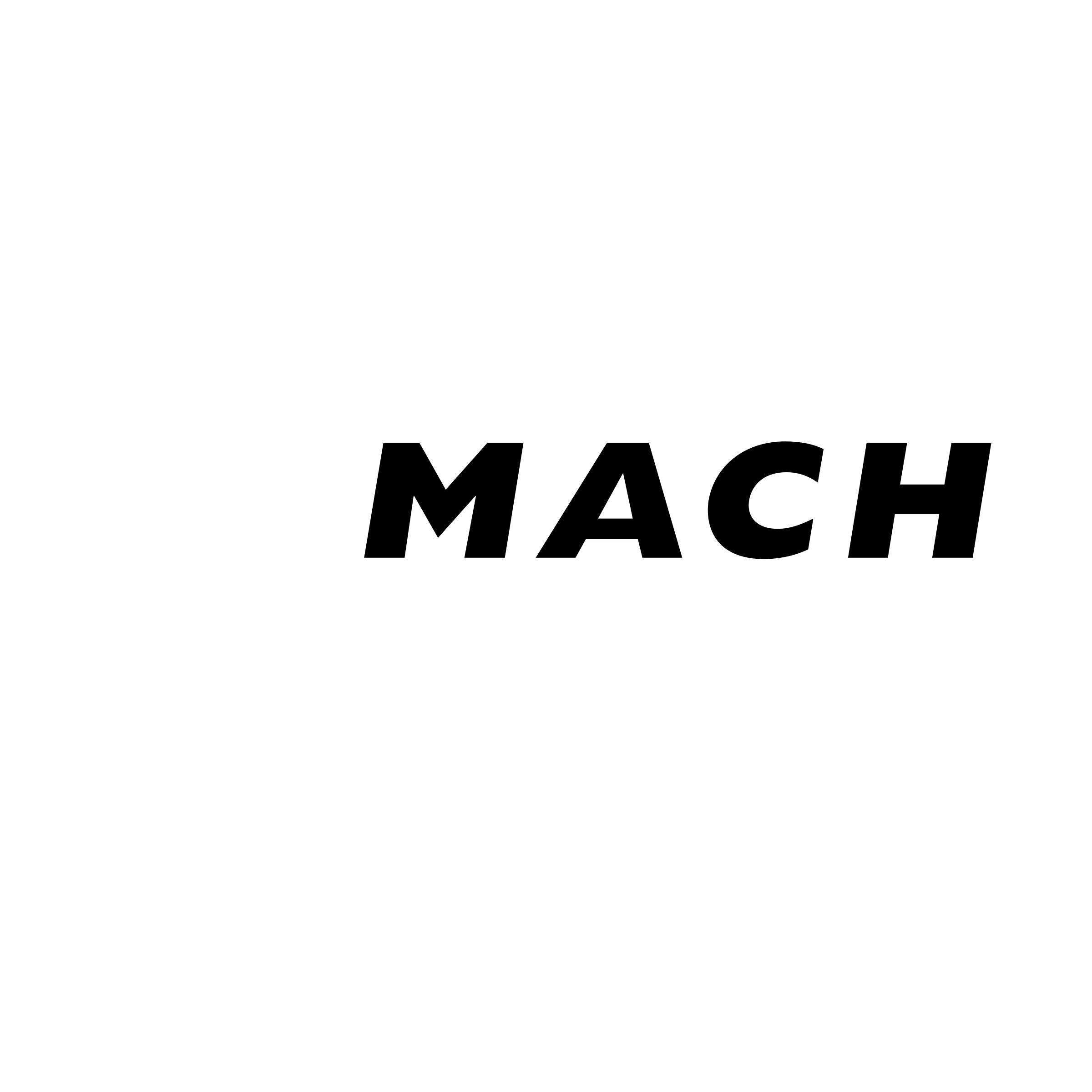 Mach Logo black and white