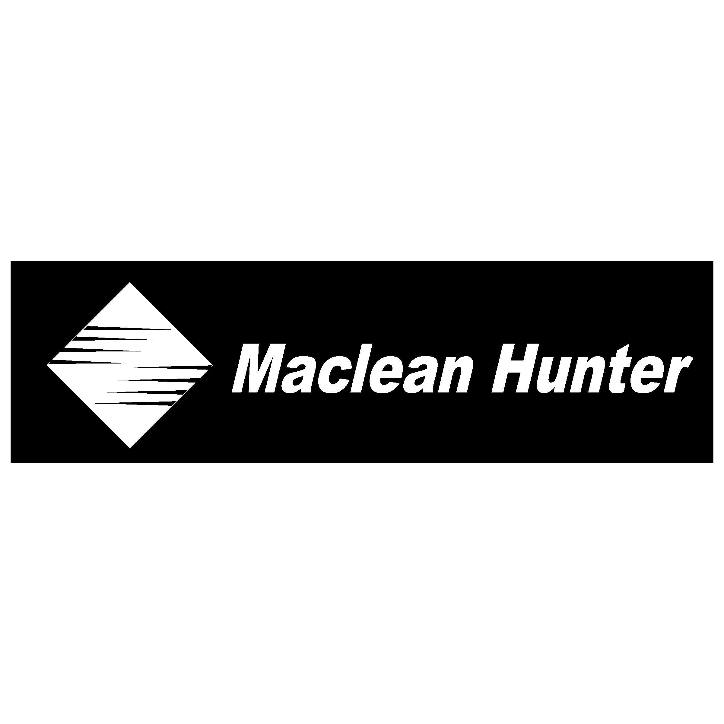 Maclean Hunter Logo black and white