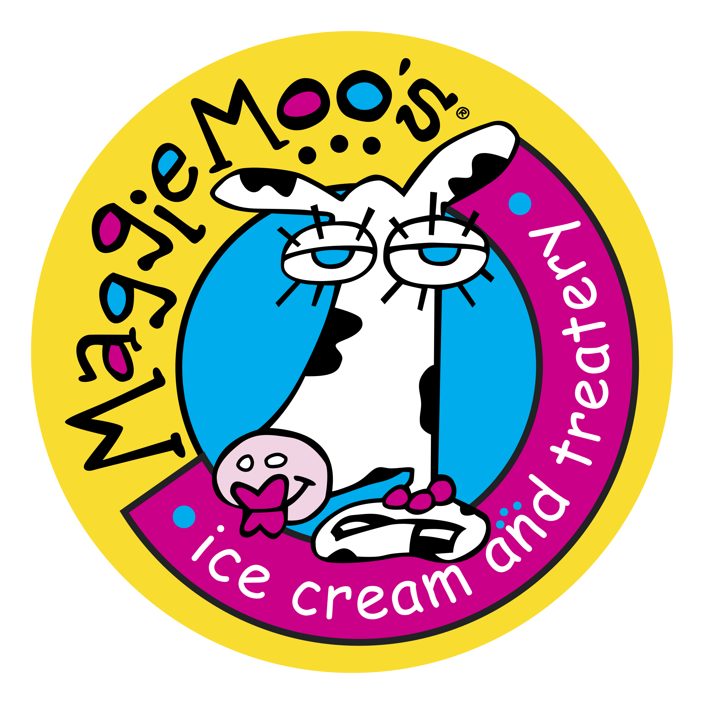 Maggie Moo's Logo PNG Transparent & SVG Vector Freebie Supply