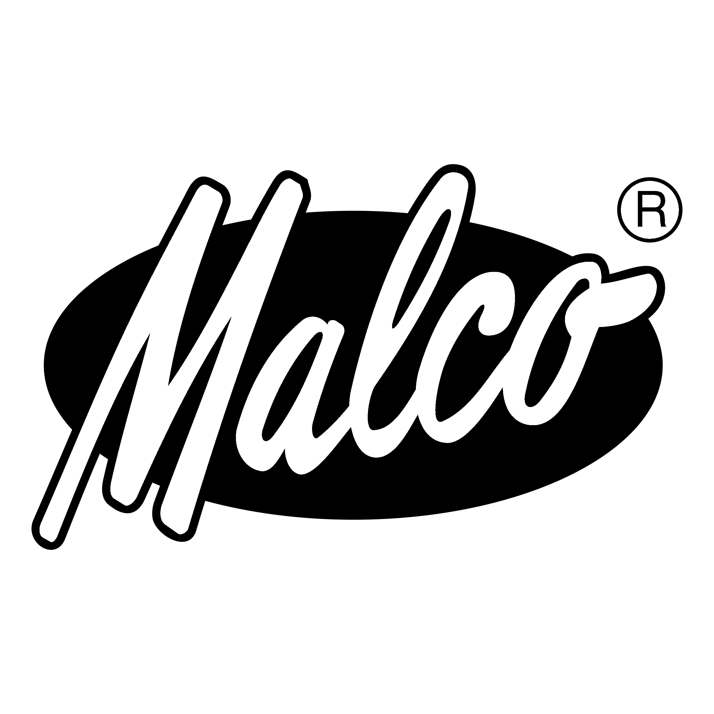 Malco Logo black and white