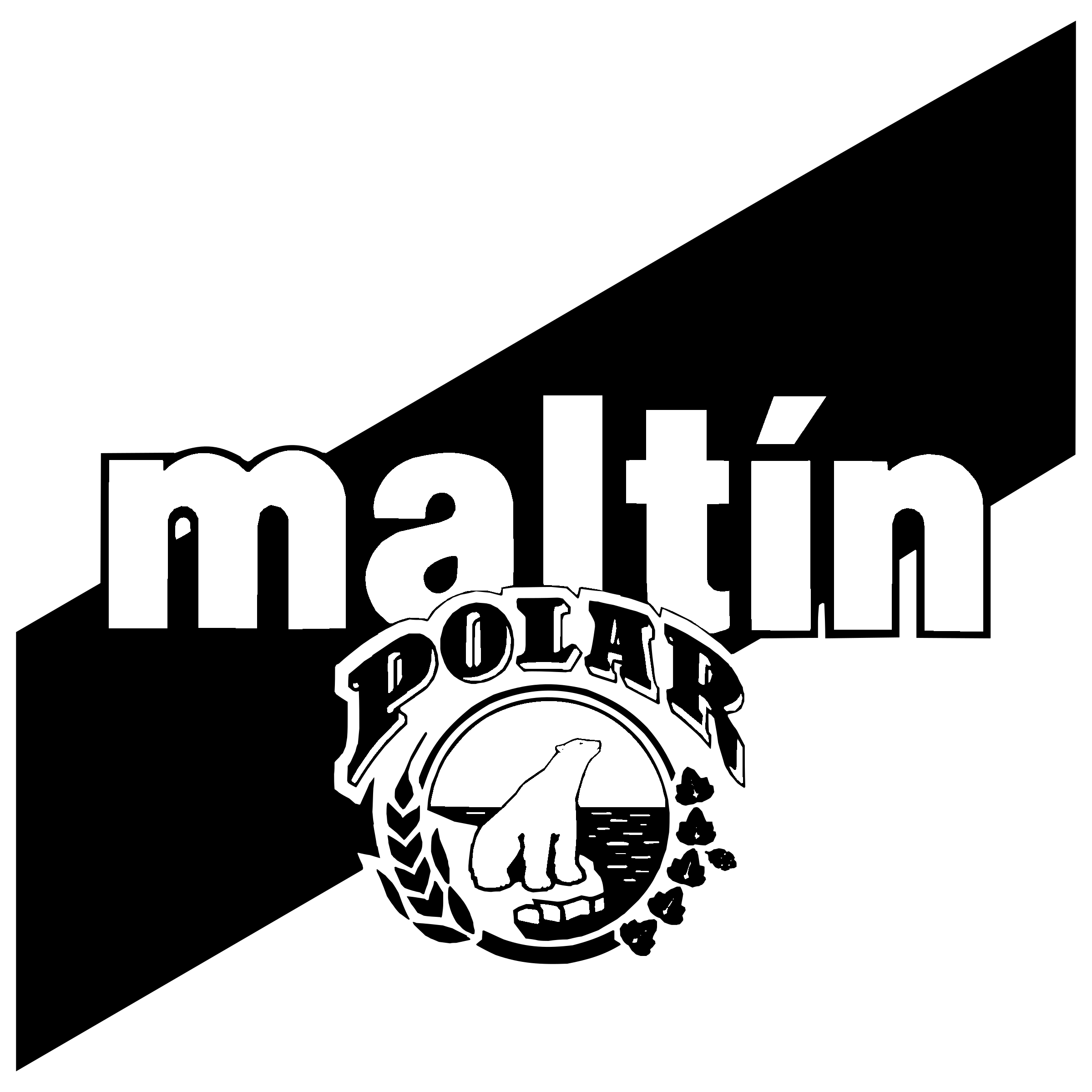 Maltin Logo black and white