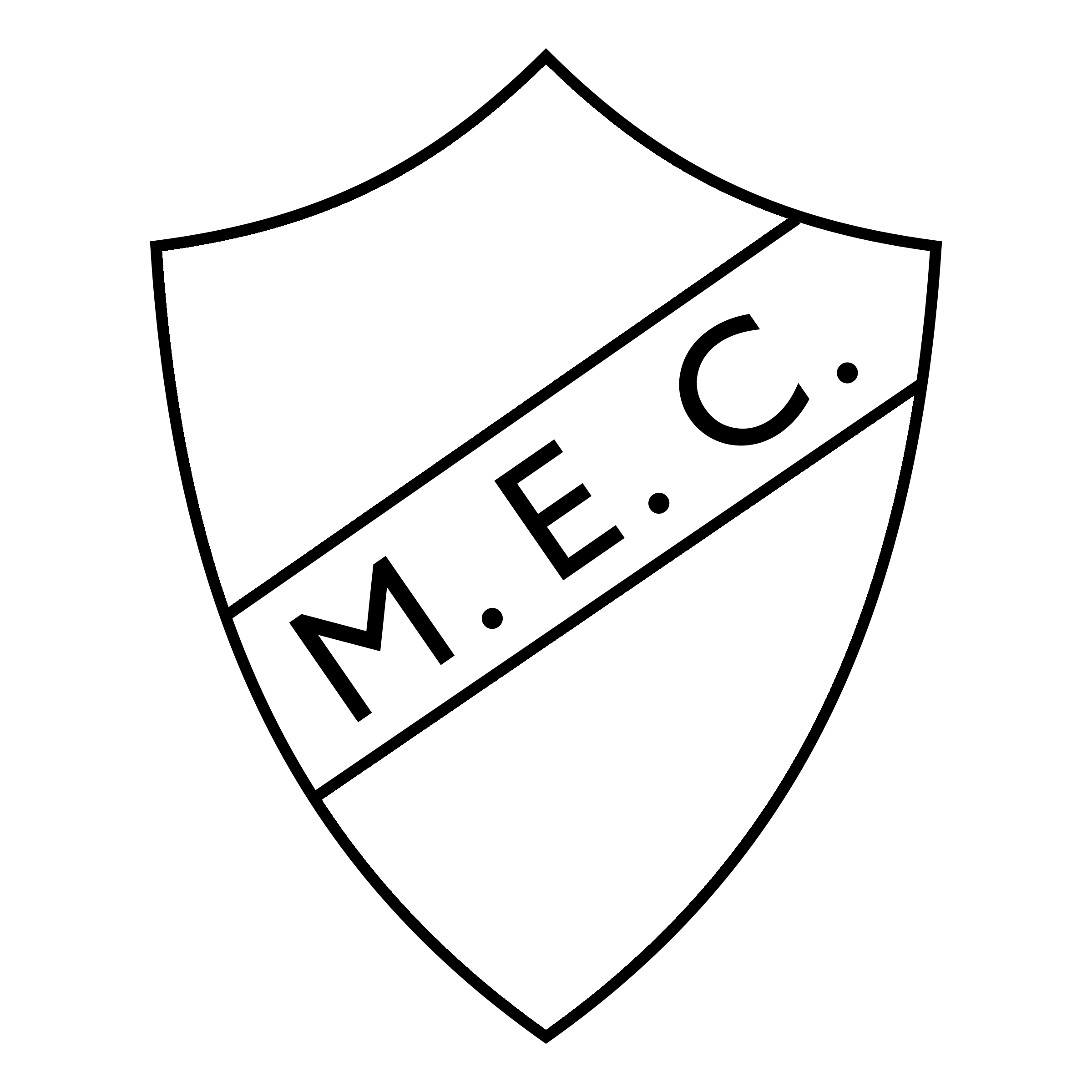 Manganes Esporte Clube de Serra do Navio AP Logo black and white