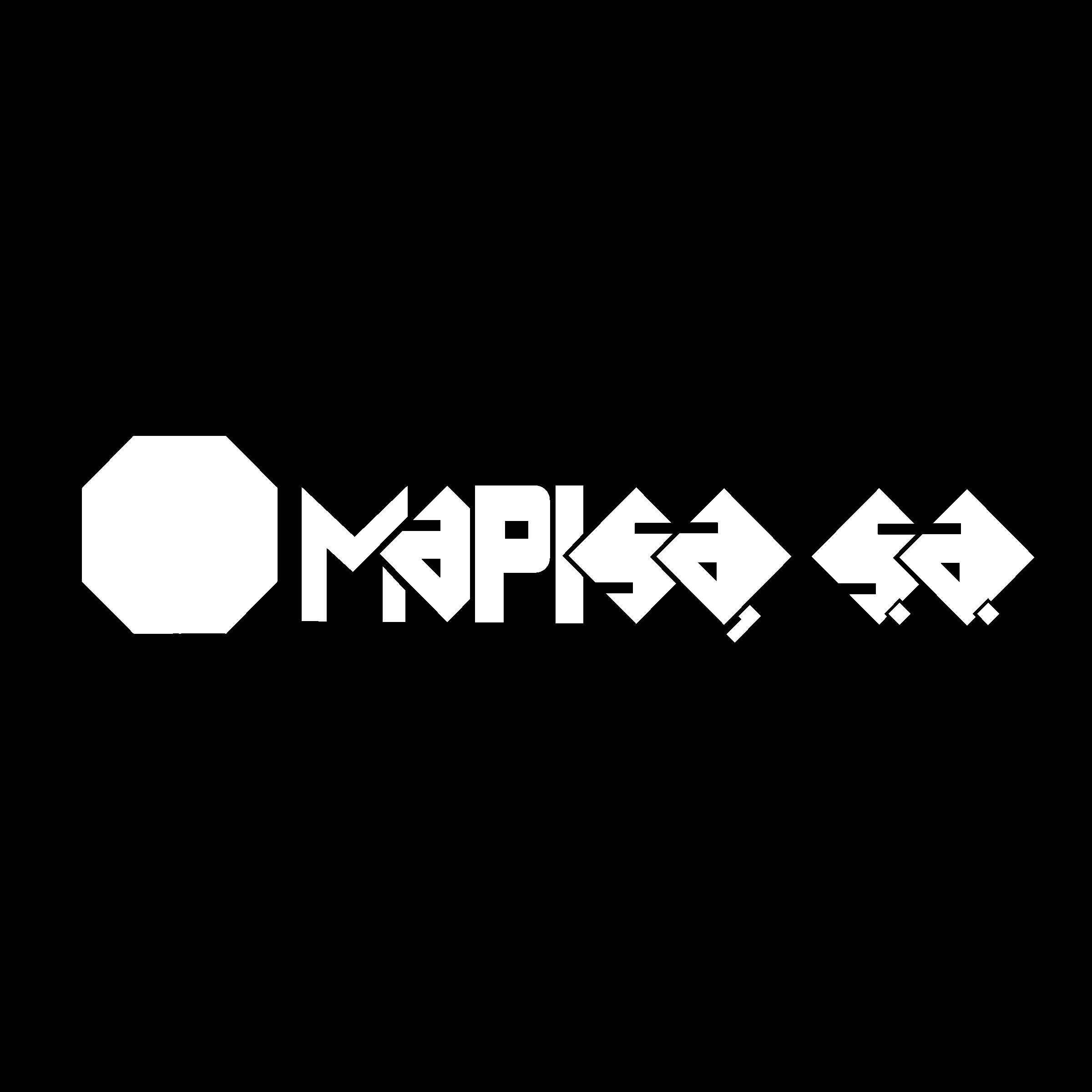 Mapisa Ceramica Logo black and white