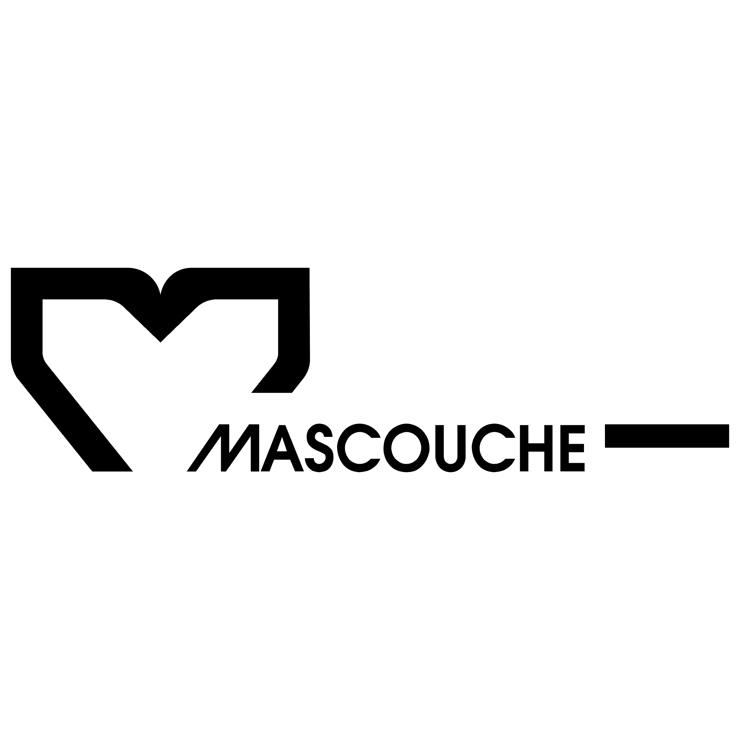 Mascouche Logo black and white