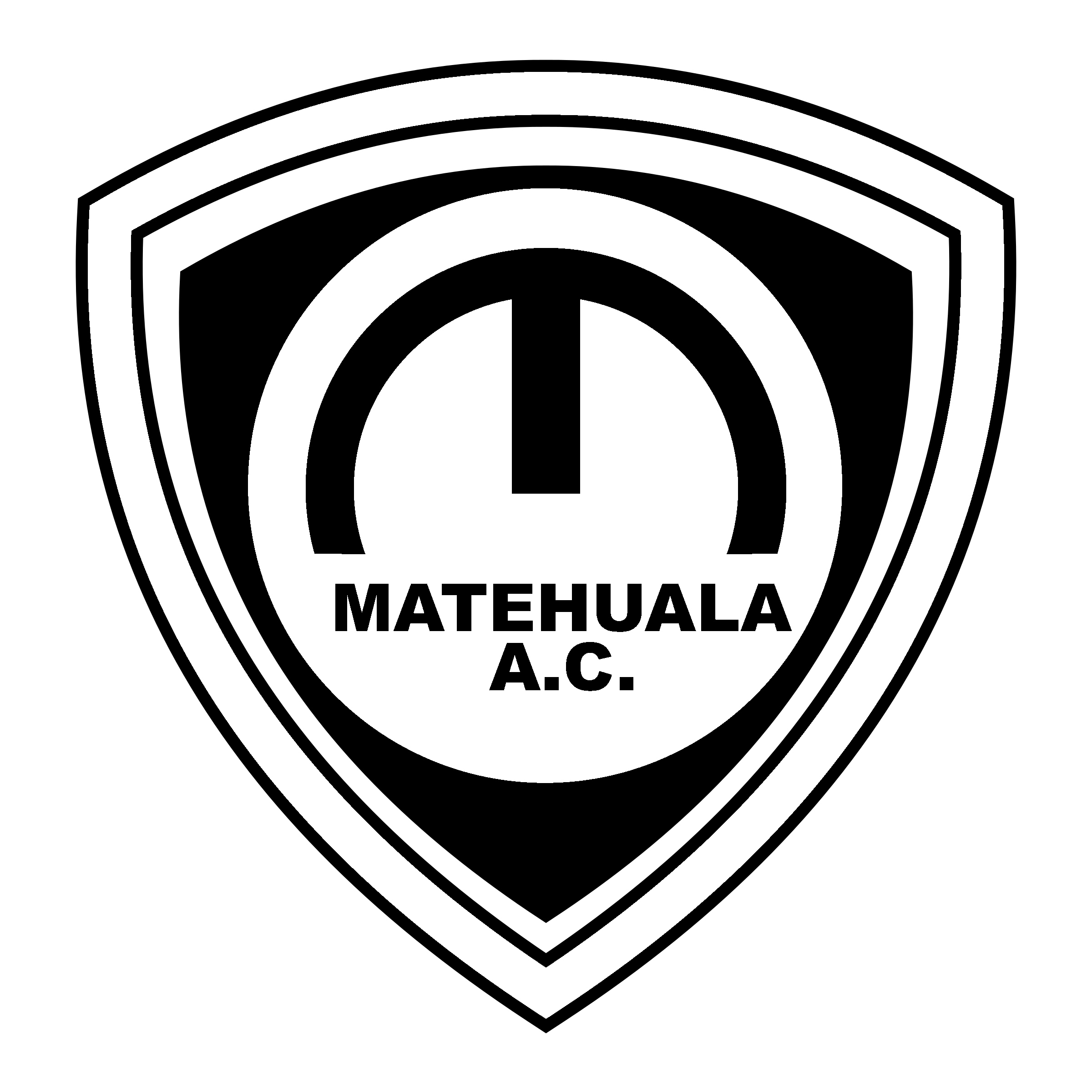 Matehuala AC Logo black and white