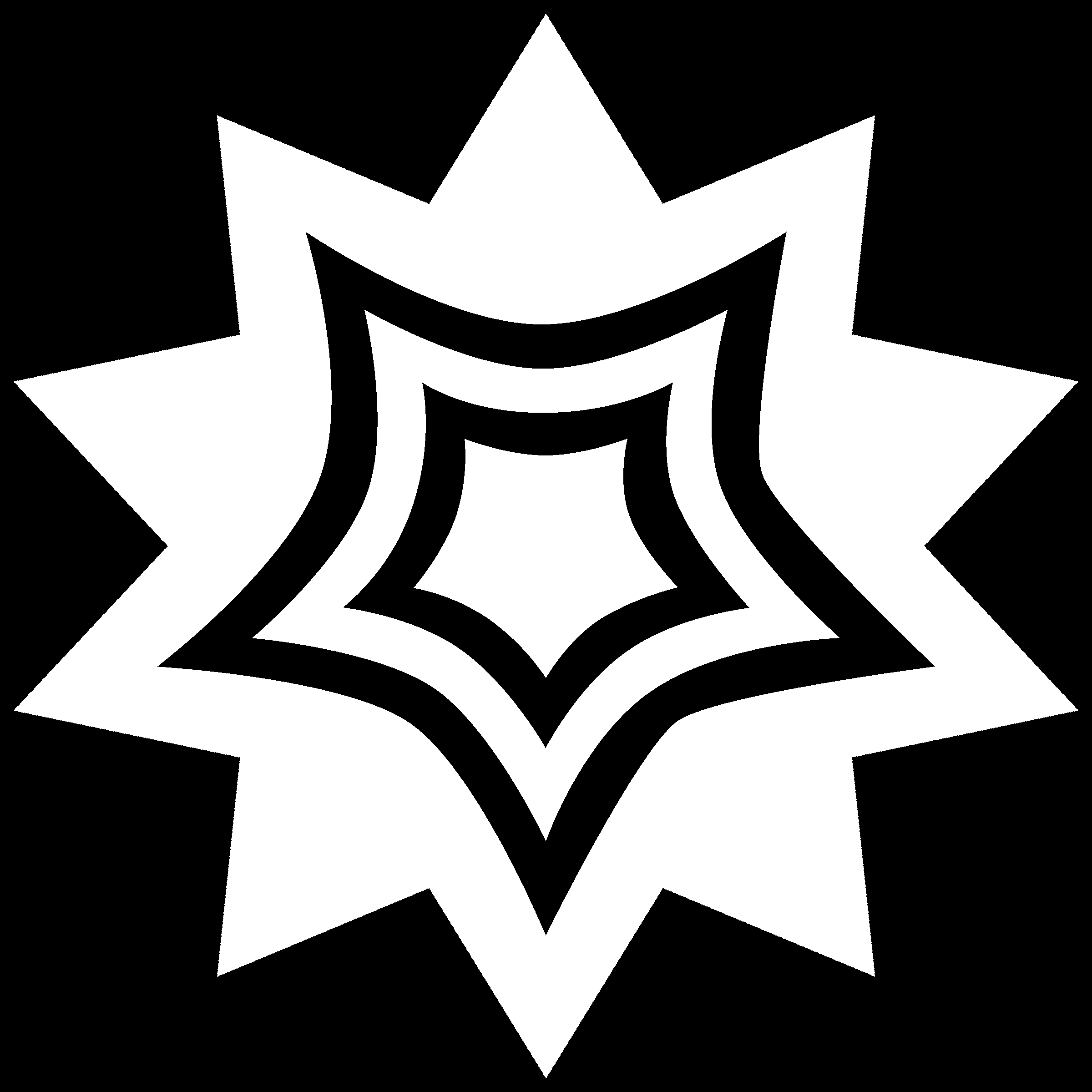 Mathematica Logo black and white