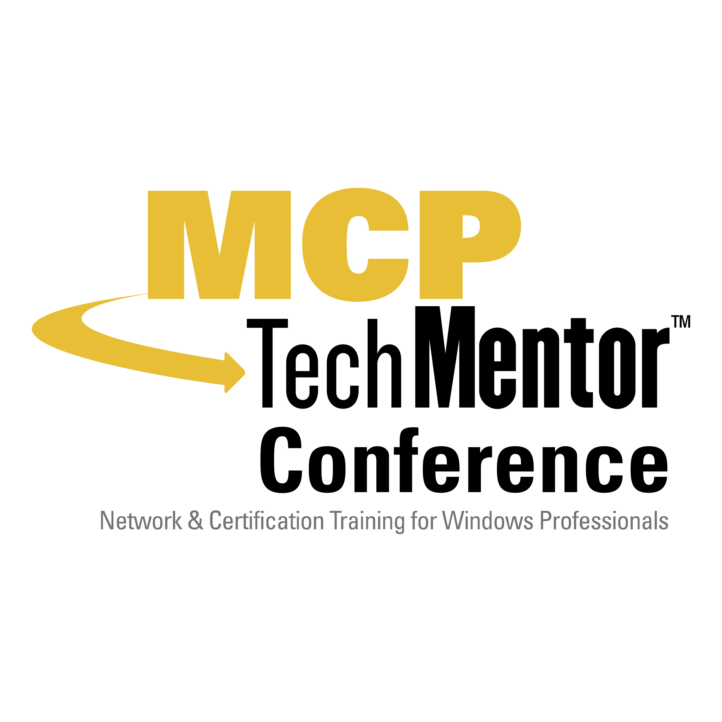 MCP TechMentor Conference Logo png transparent