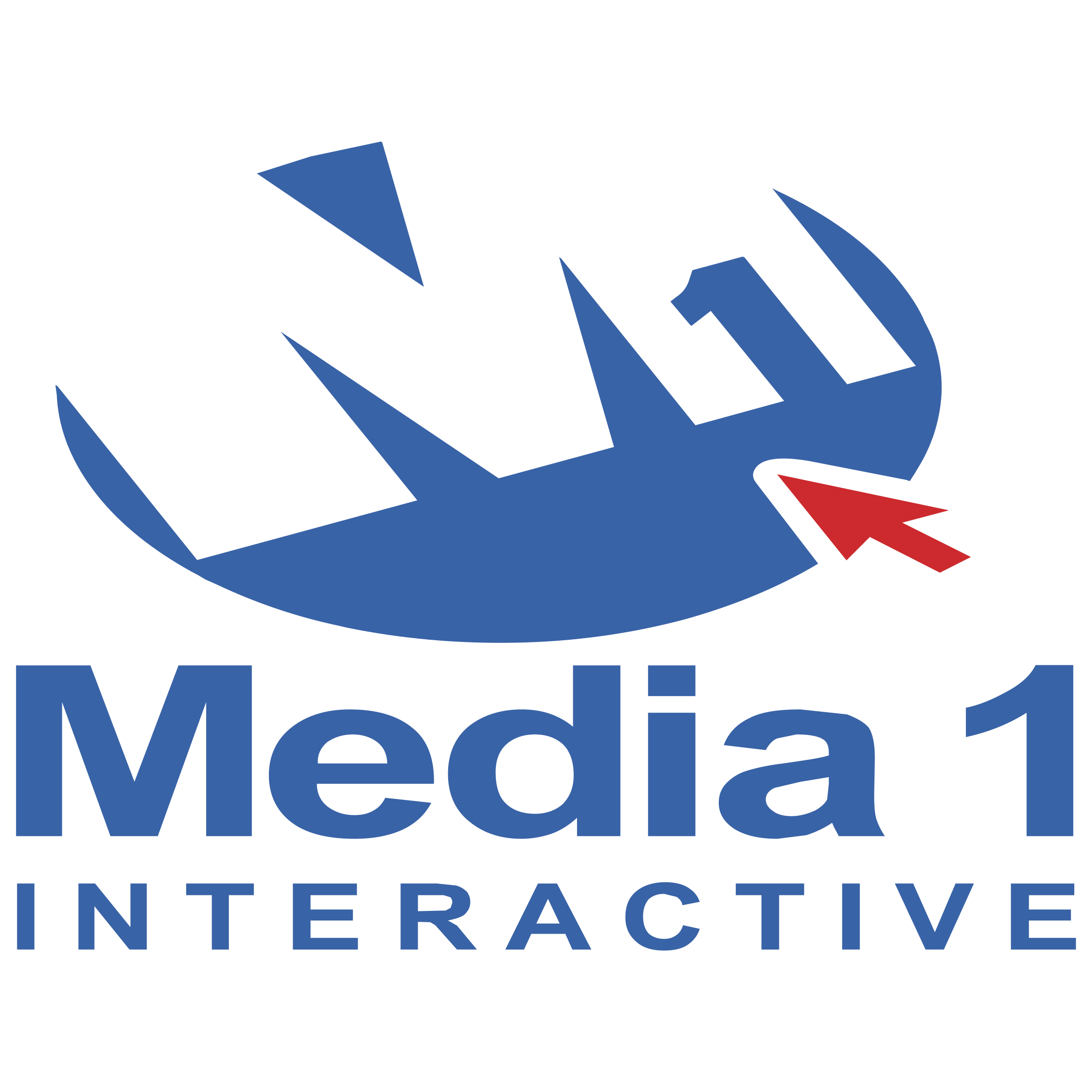 Media 1 Interactive Logo PNG Transparent & SVG Vector Freebie Supply
