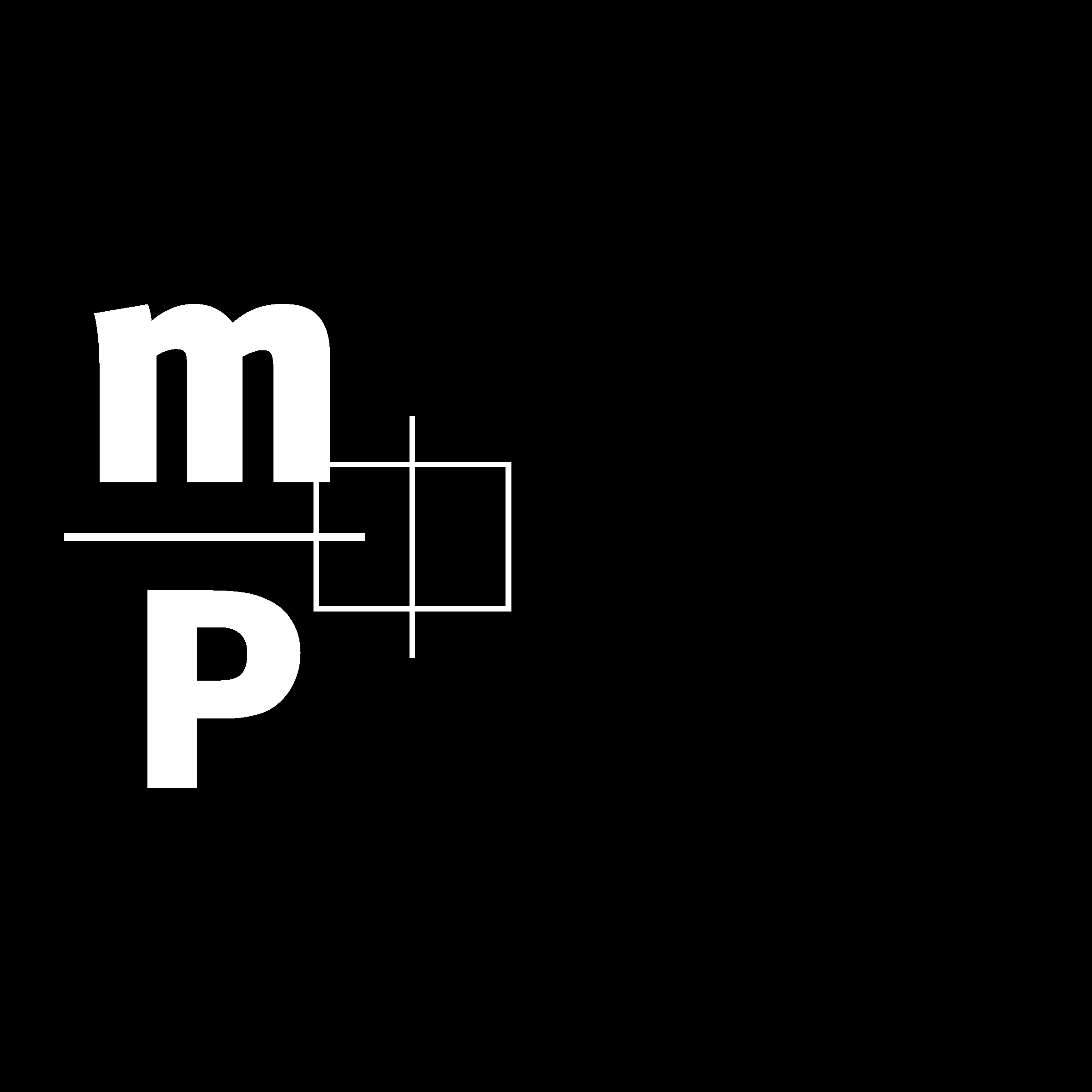 Media Pro Logo black and white