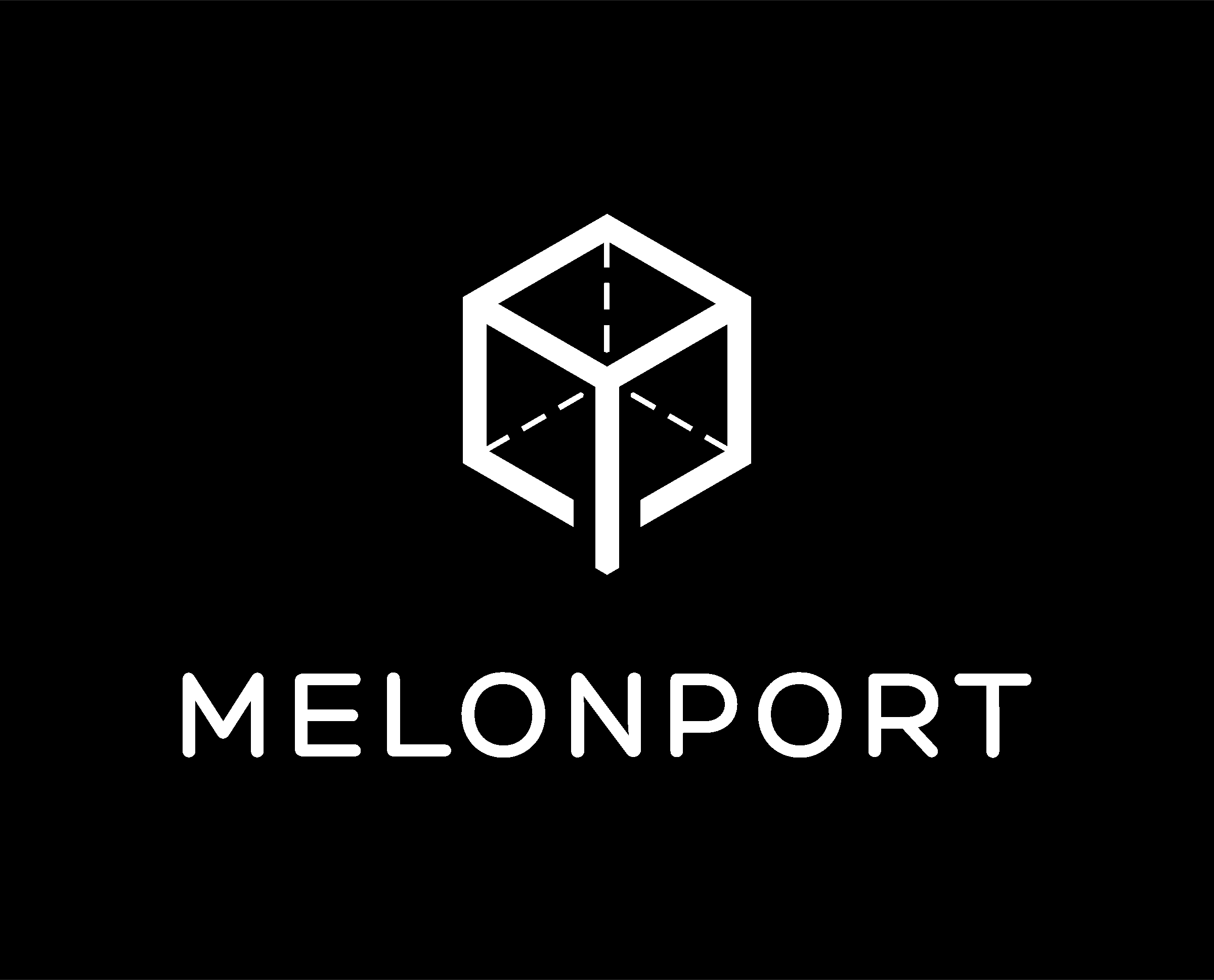 Melonport Logo black and white