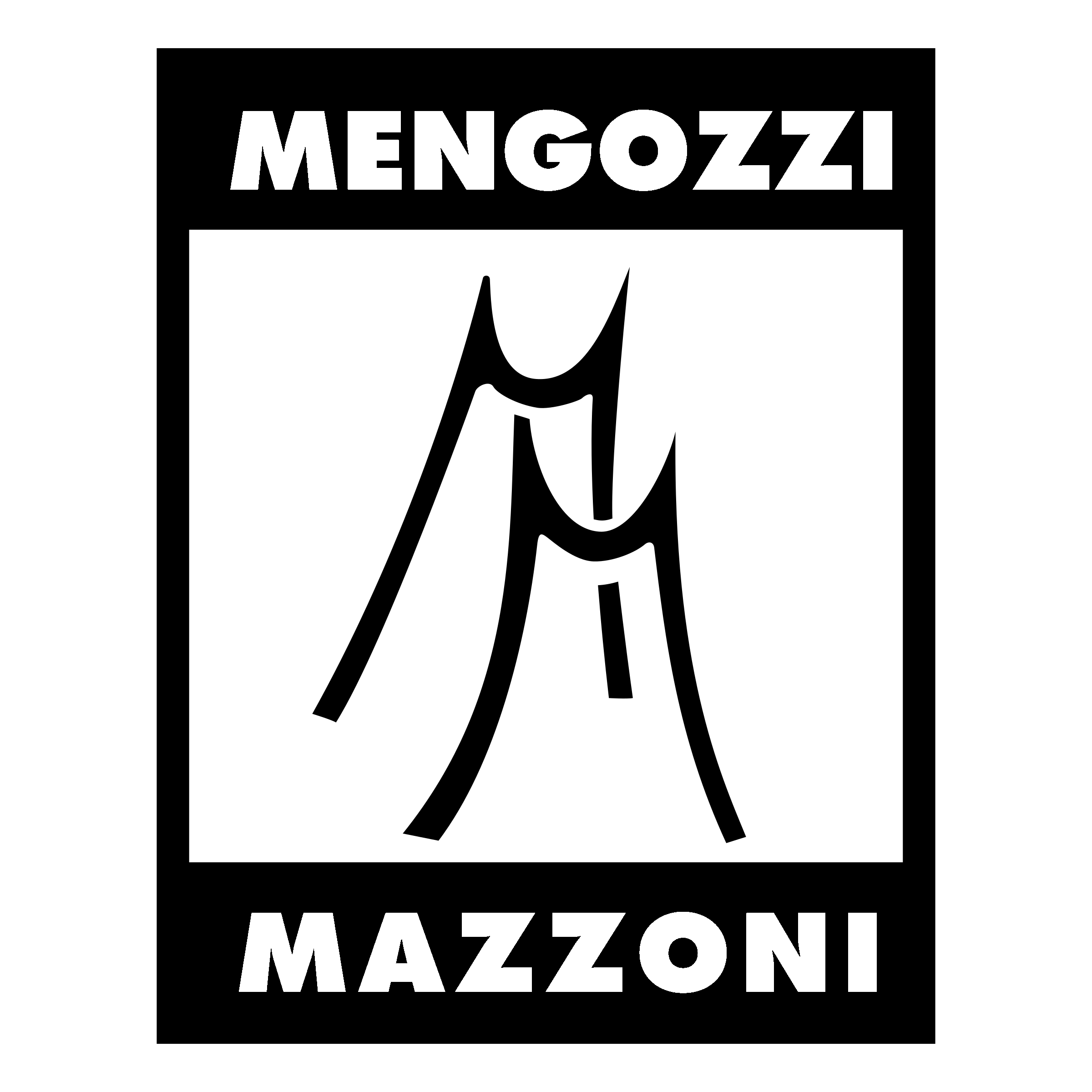 Mengozzi Mazzoni Logo black and white