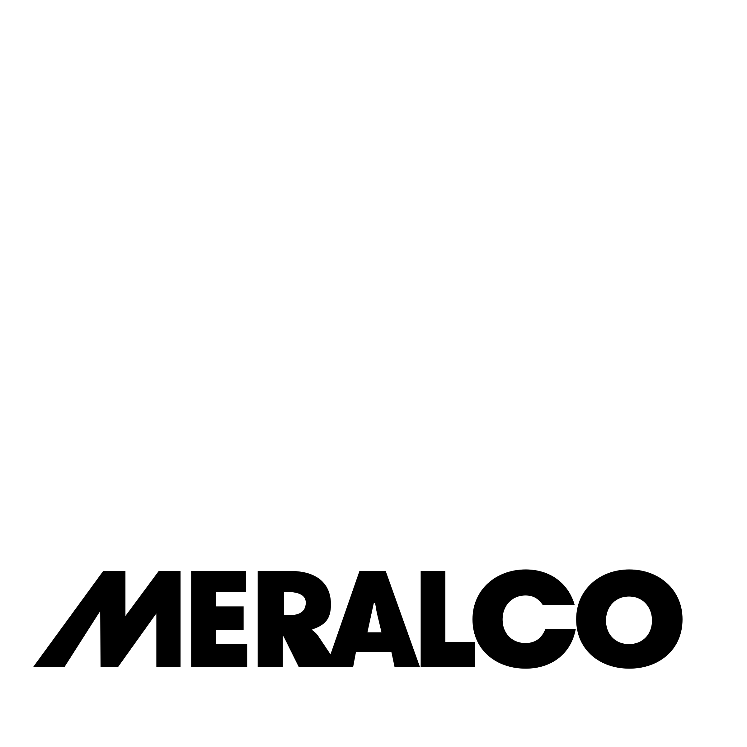 Meralco Logo black and white