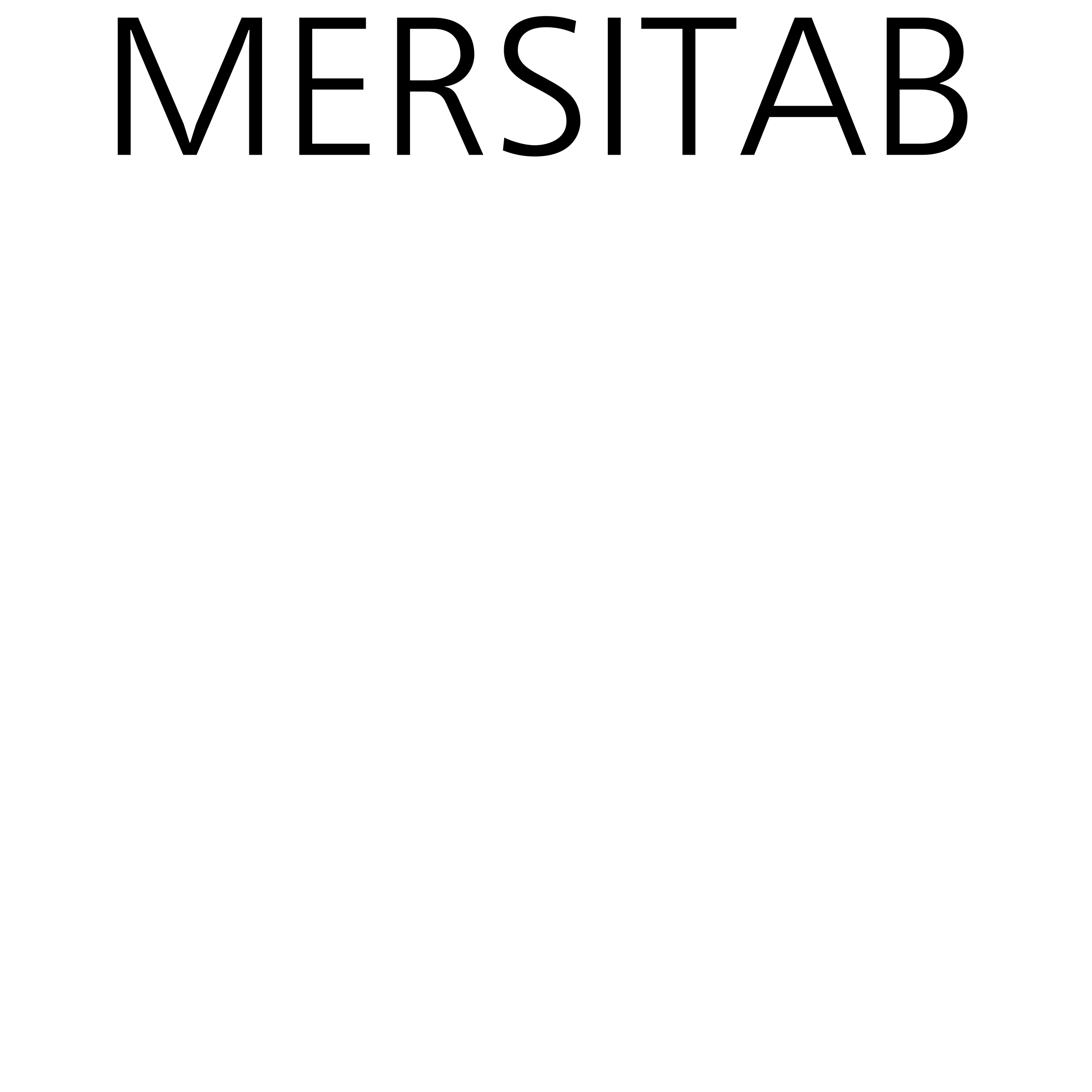 Mersitab Logo black and white