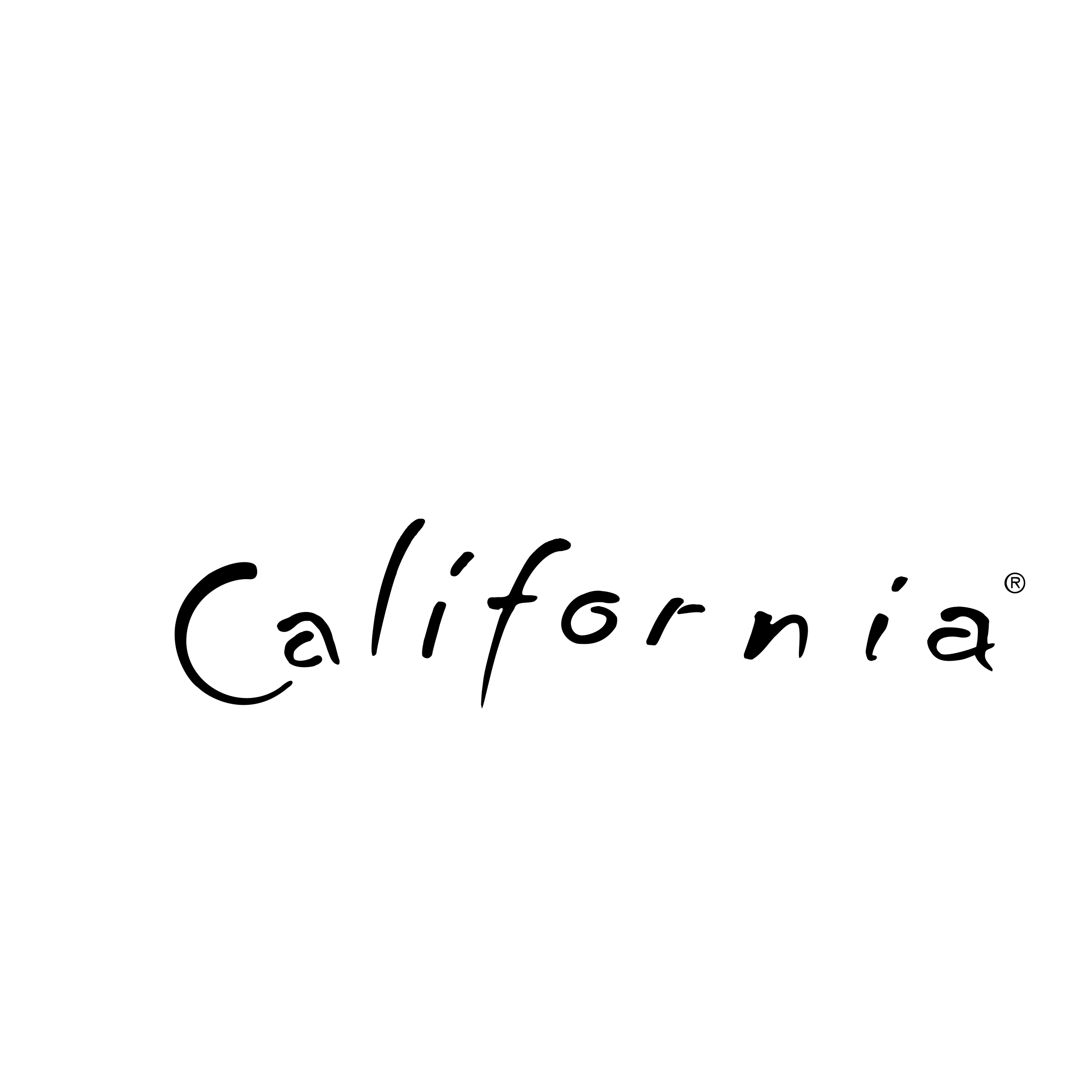 Mervyn's California Logo black and white