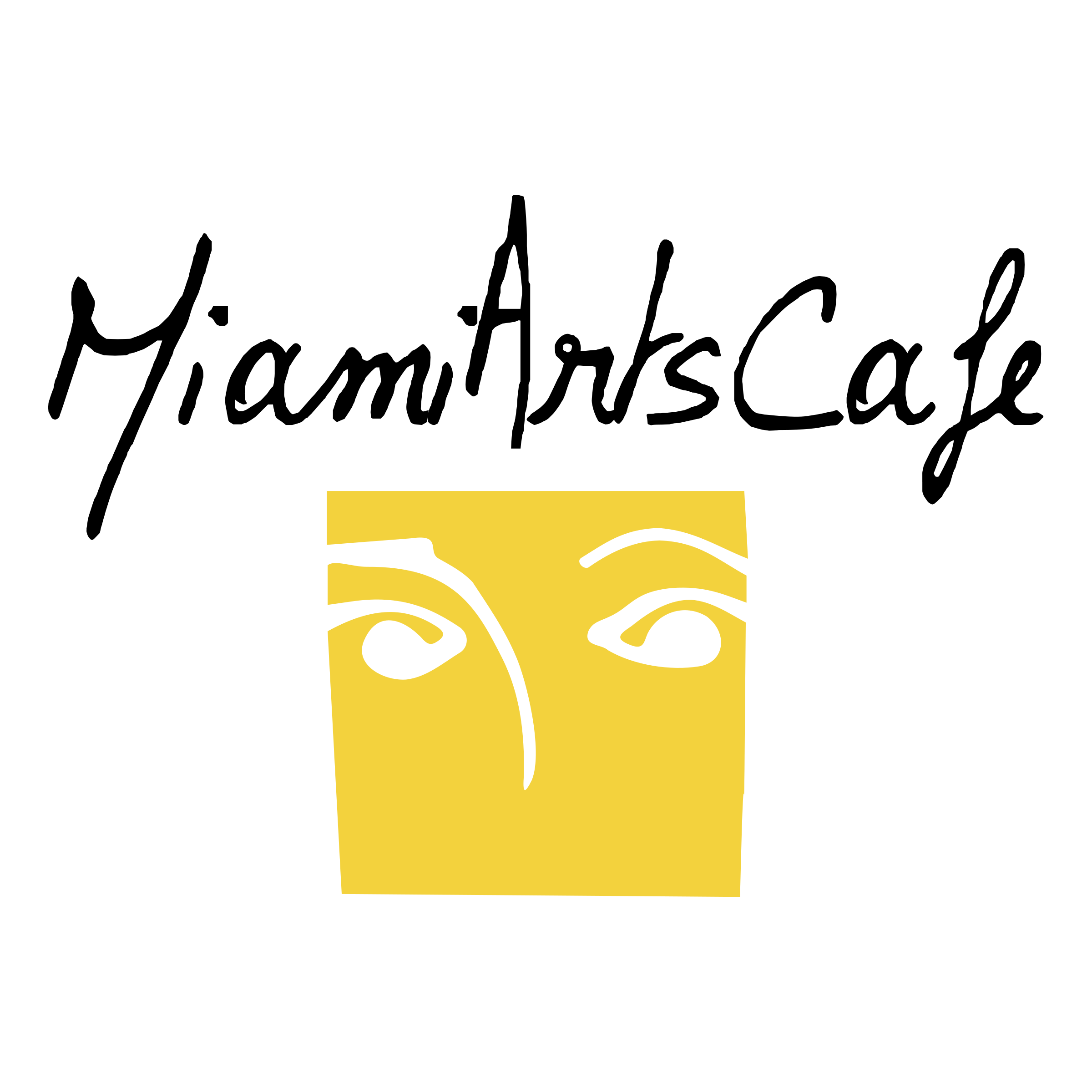 Miami Arts Cafe Logo png transparent