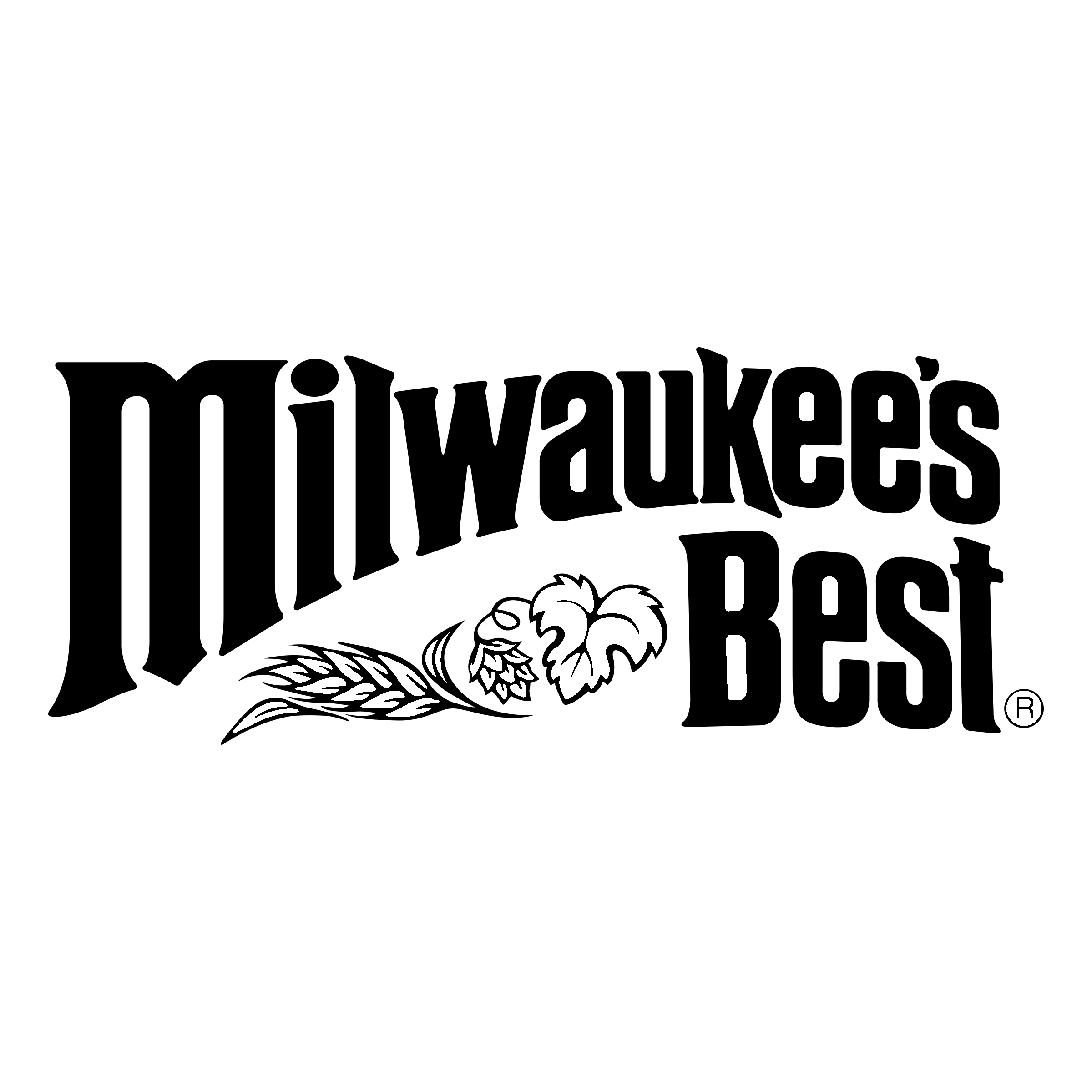 Milwaukee's Best Logo black and white