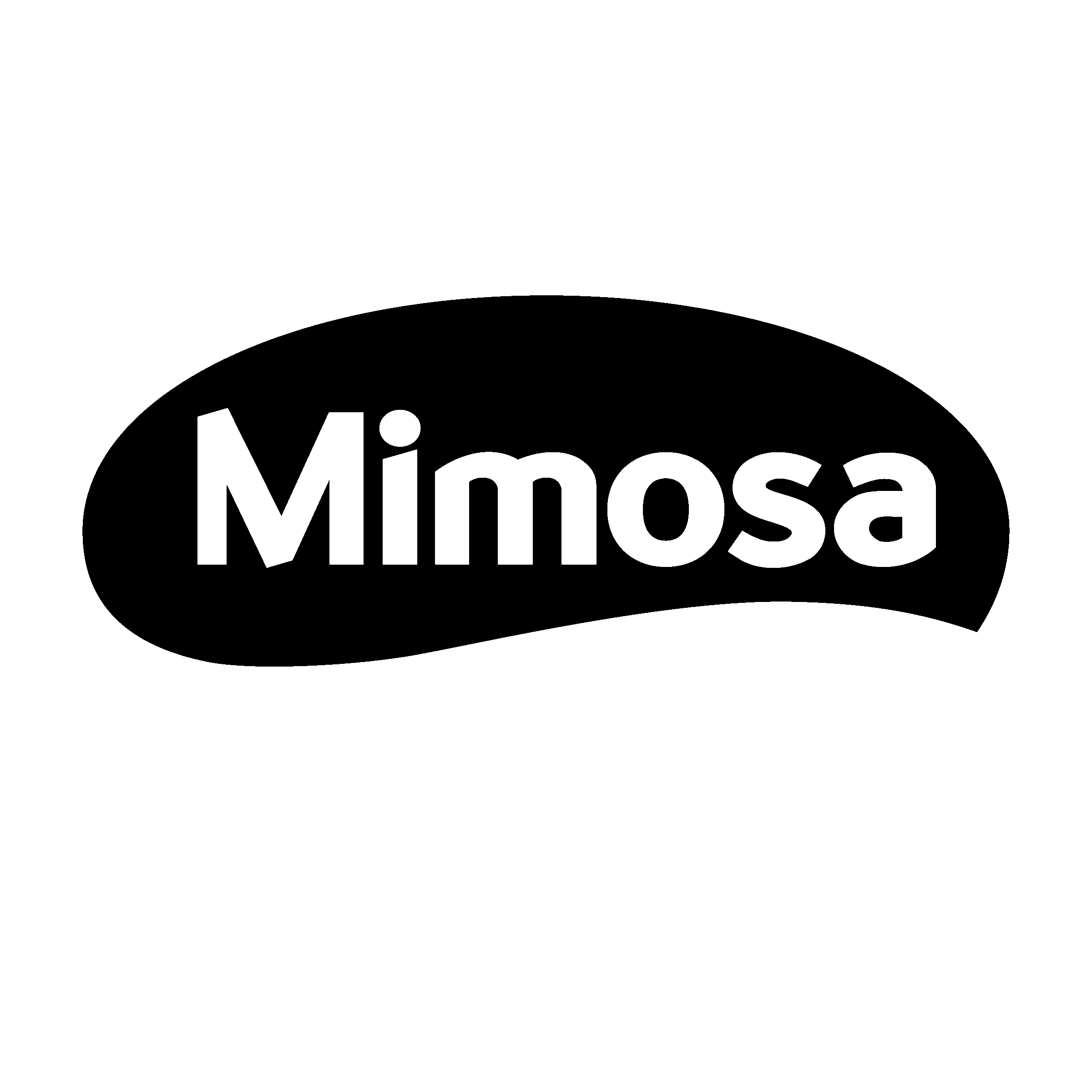 Mimosa Logo black and white