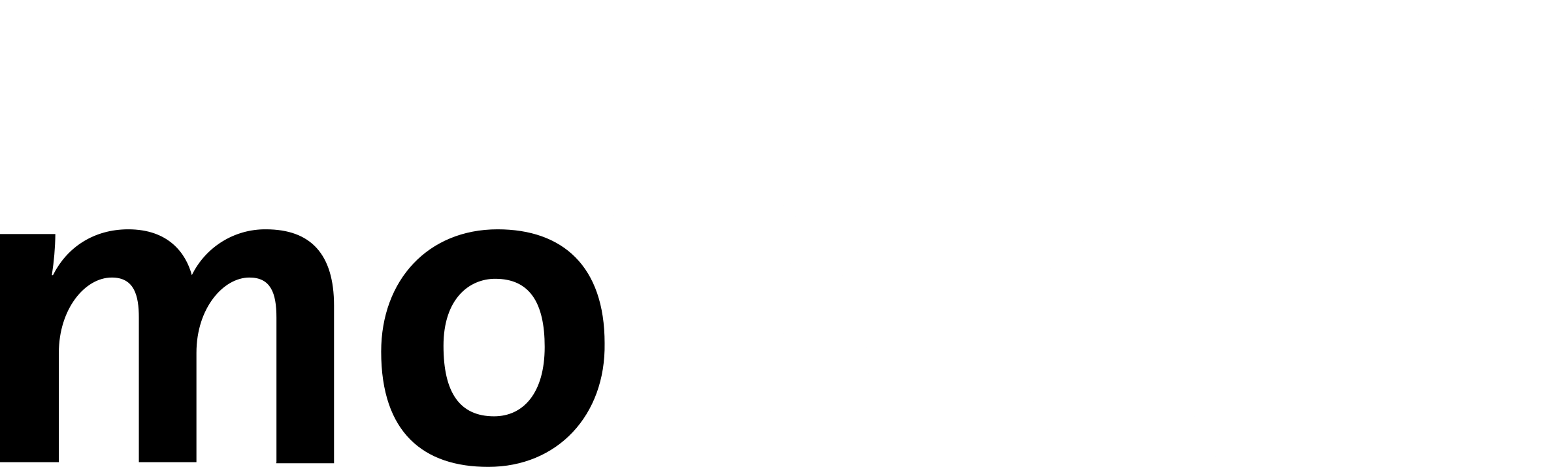 Mobiel Logo black and white