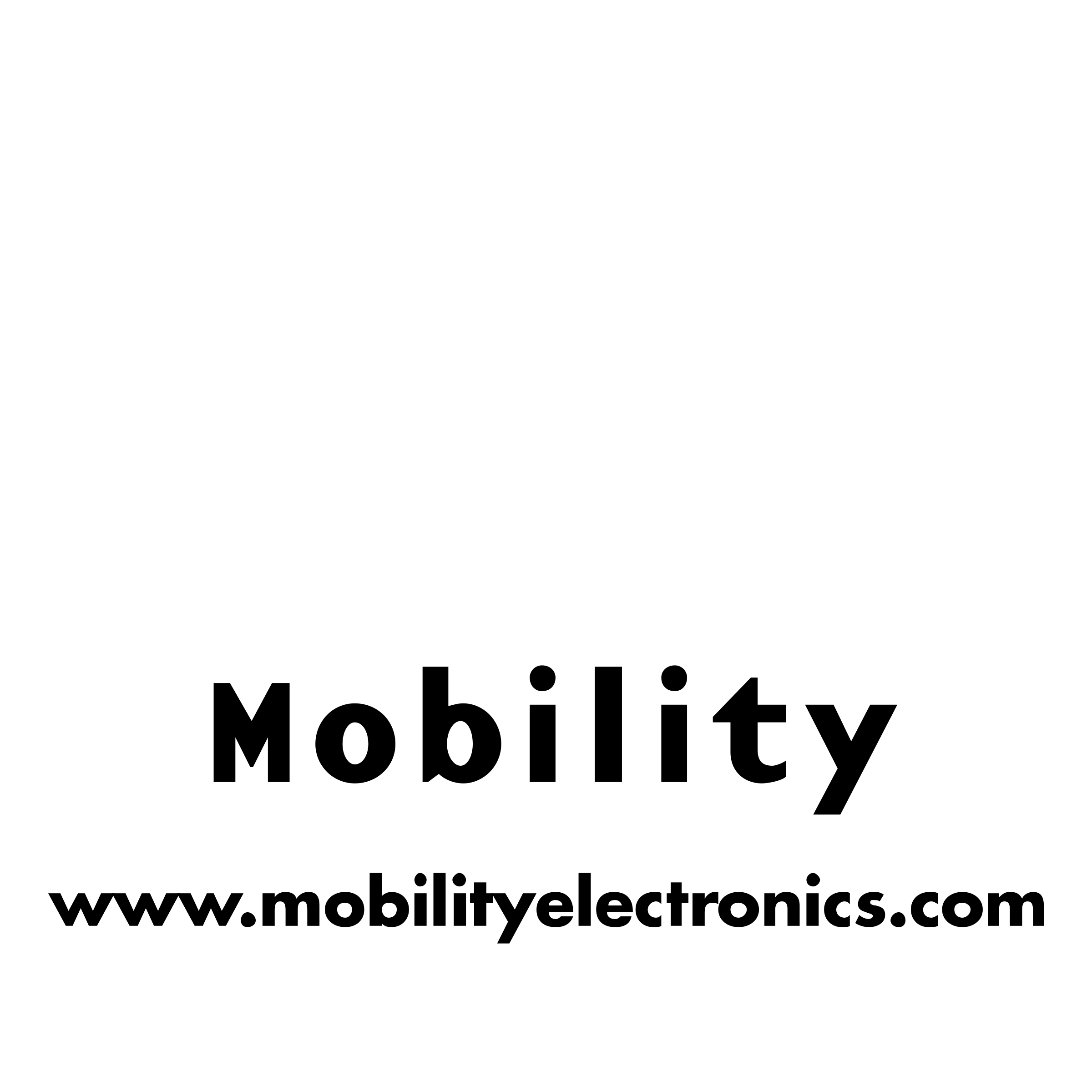 Mobility Logo black and white