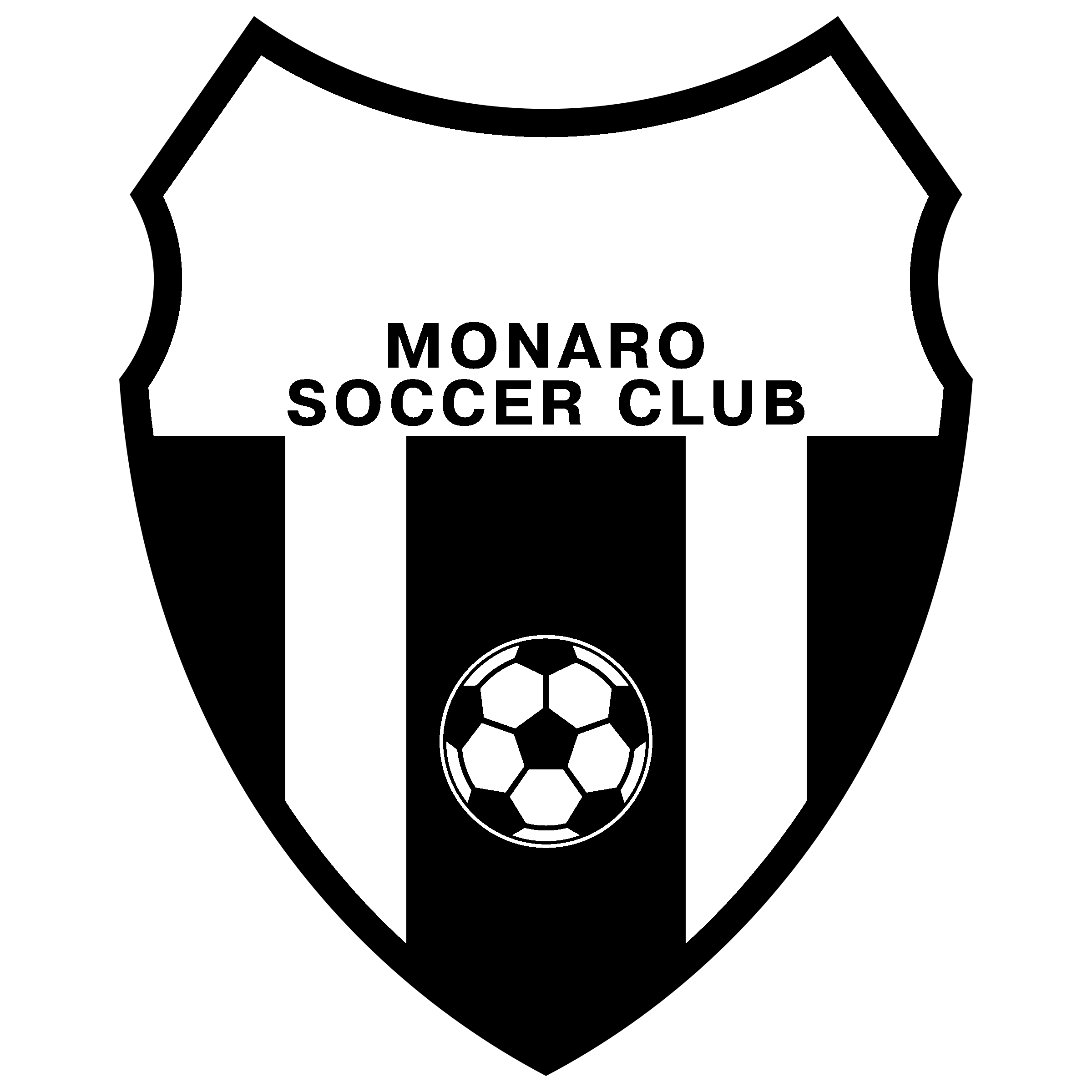 Monaro Logo black and white