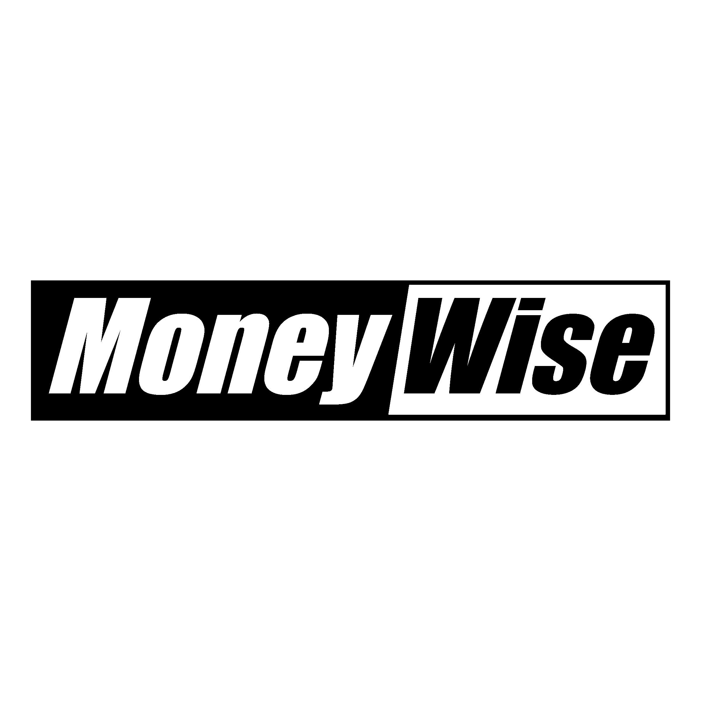 Money Wise Logo black and white