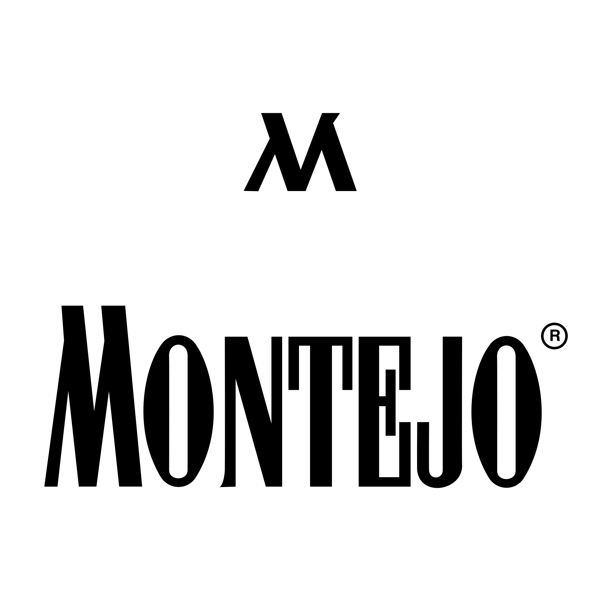 Montejo Logo black and white