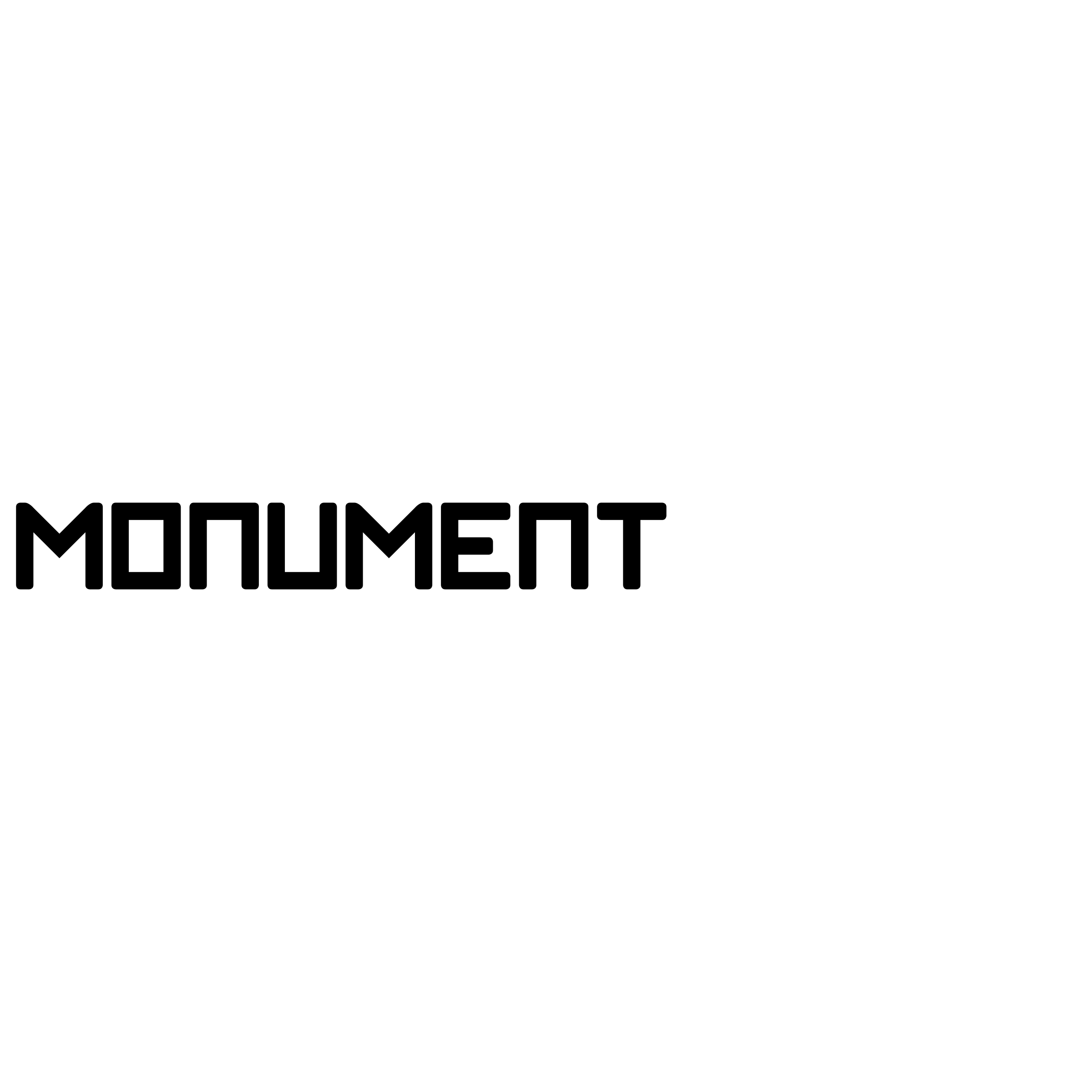 Monument net au Logo black and white