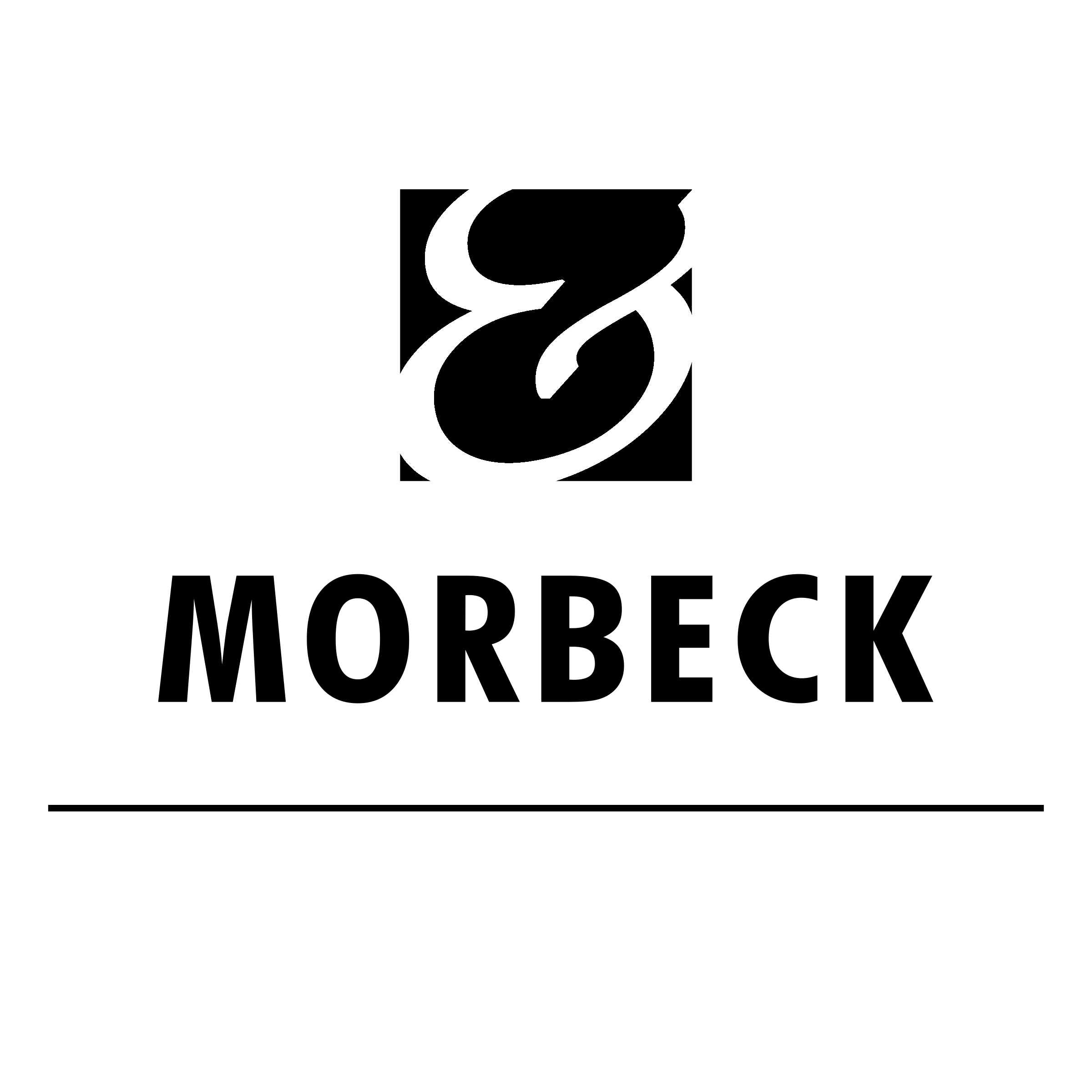 Morbeck and Associates Logo black and white
