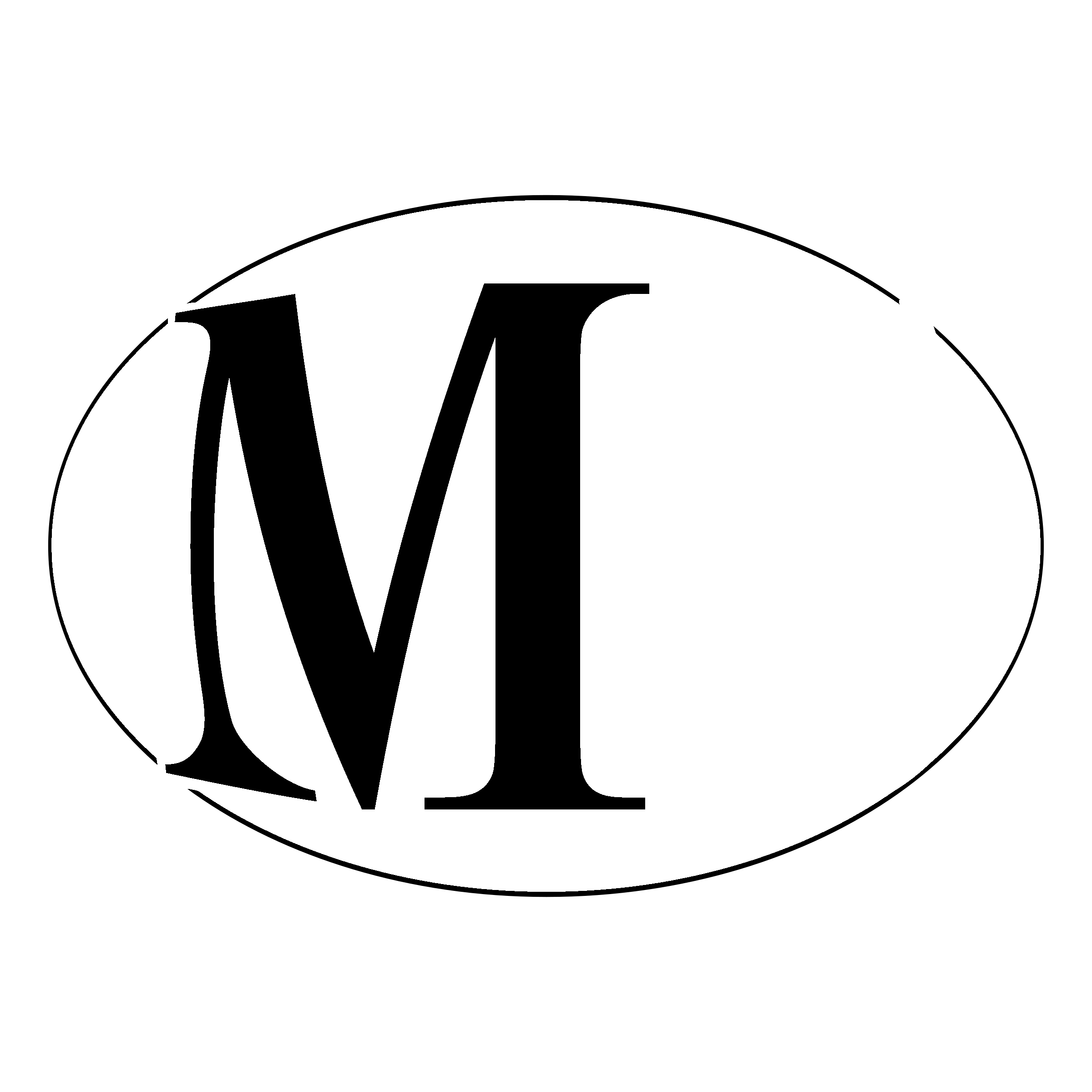 MS Logo black and white