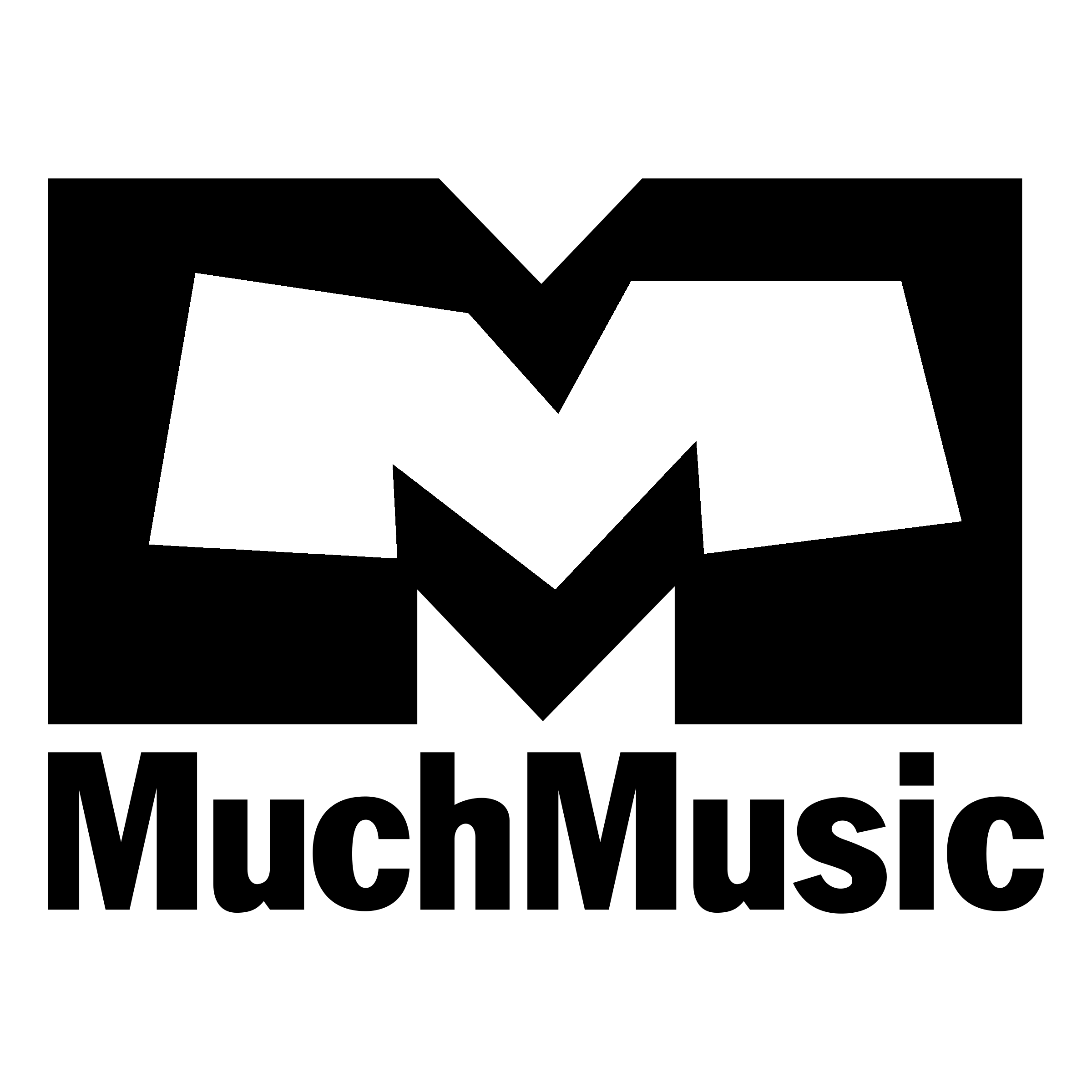 Much Music TV Logo PNG Transparent & SVG Vector Freebie Supply