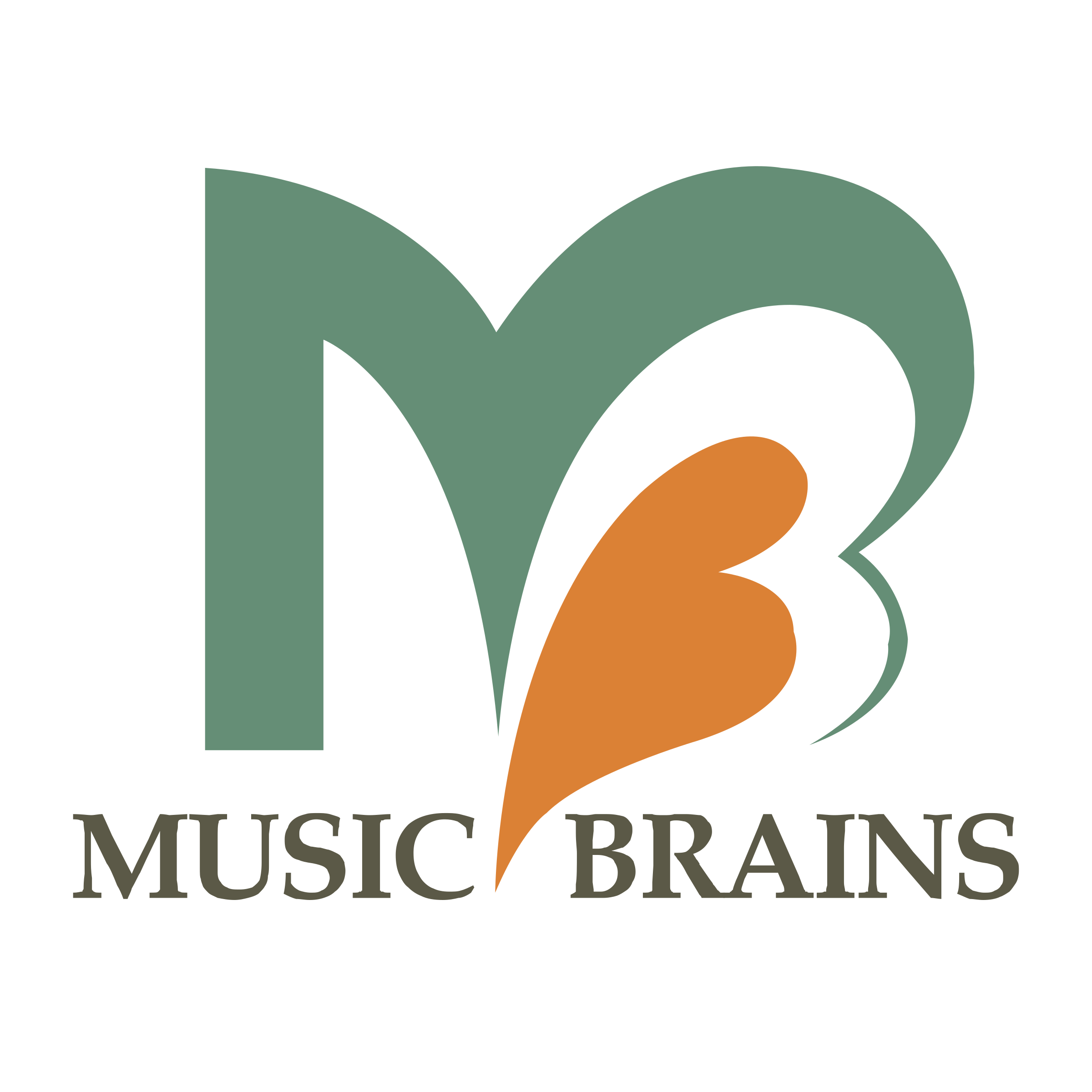 Music Brains Logo png transparent