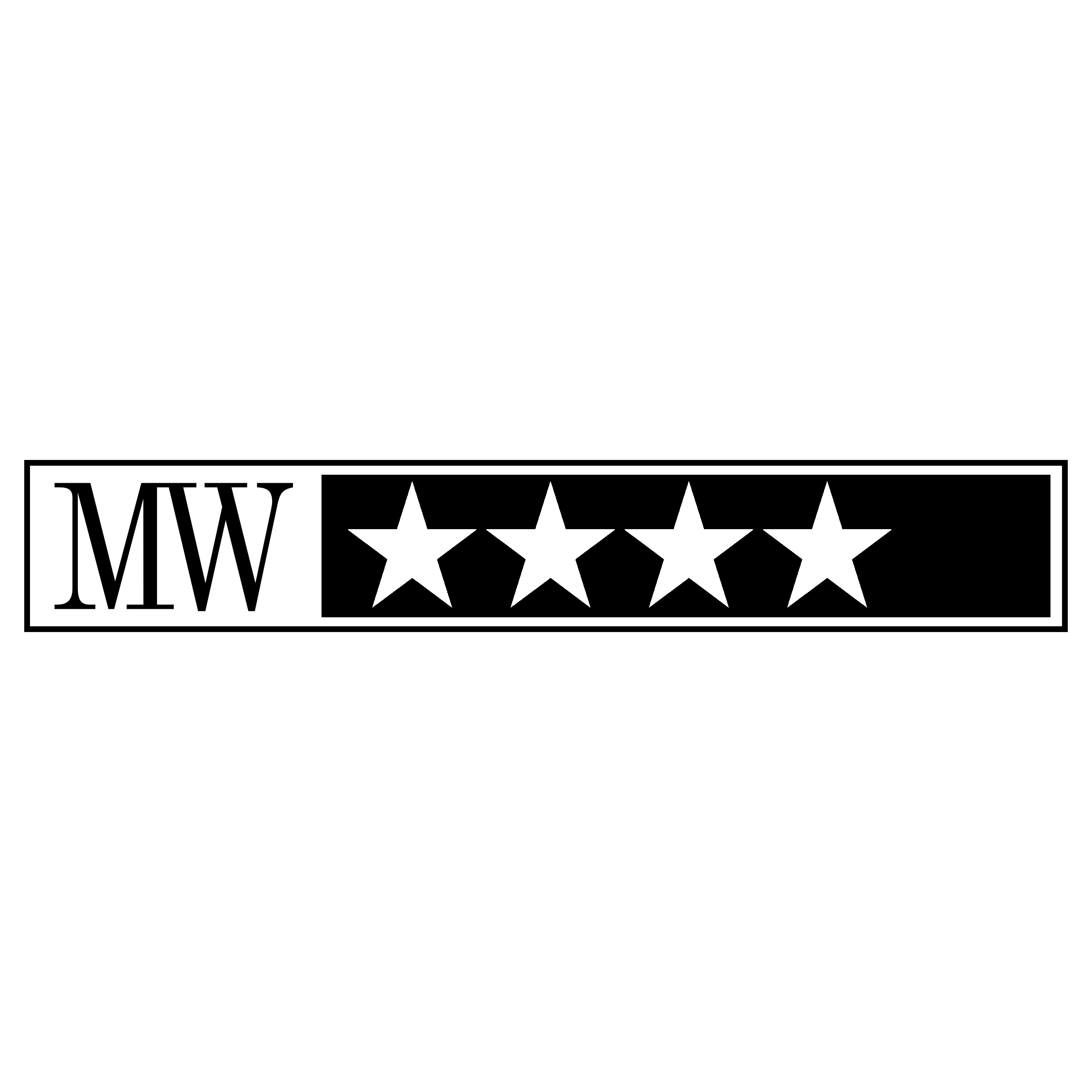 MW Logo black and white