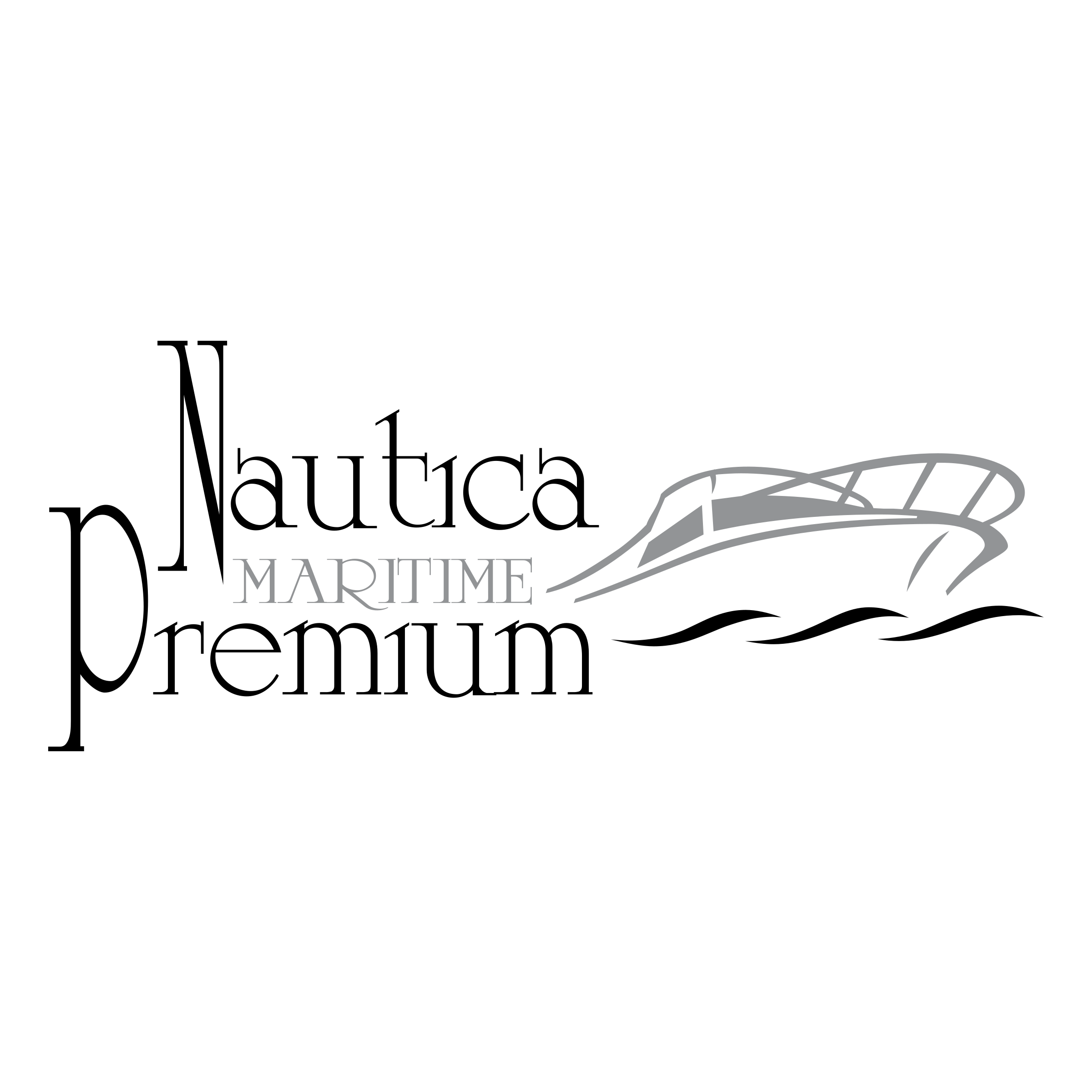 Nautica Maritime Premium Logo png transparent