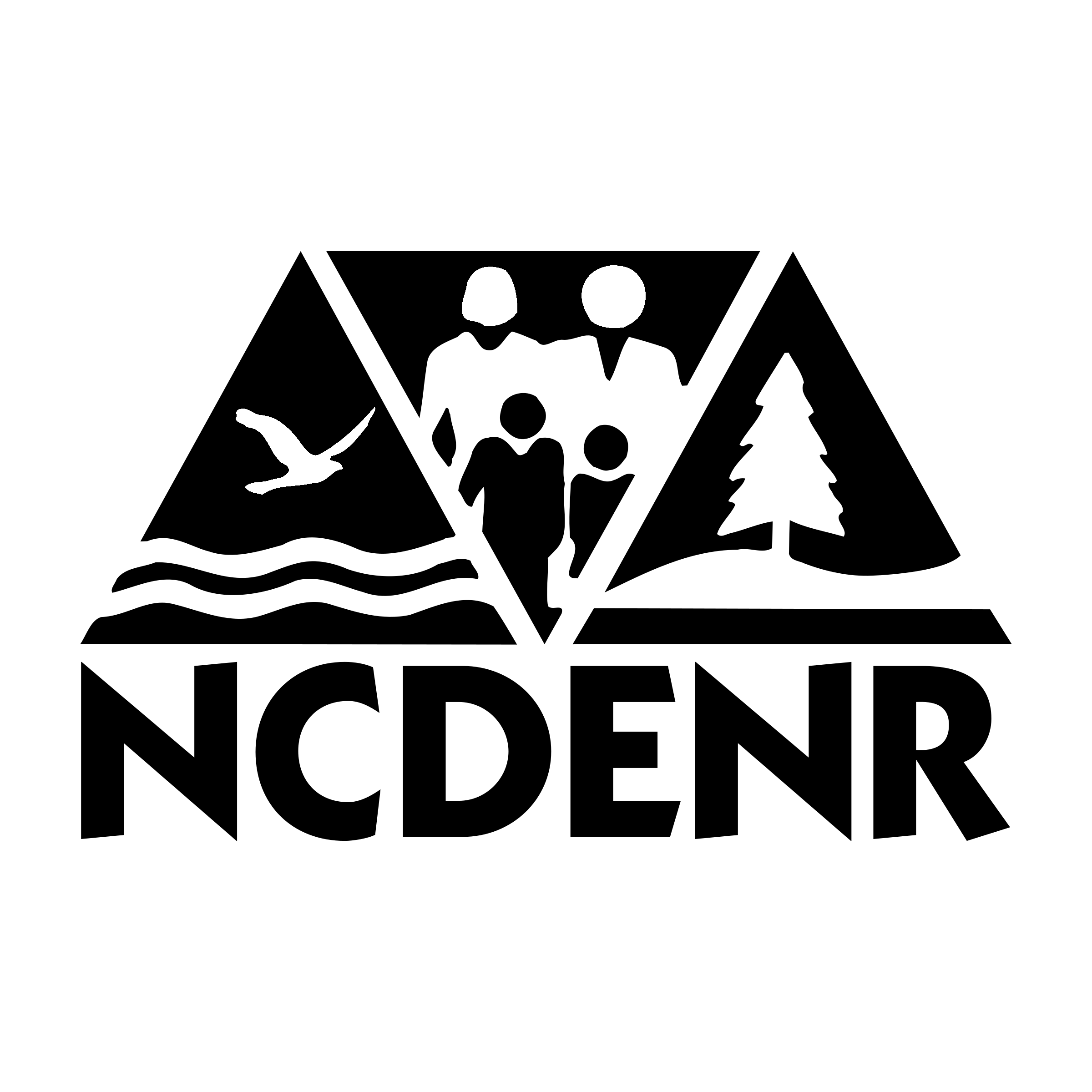 Ncdenr Logo black and white