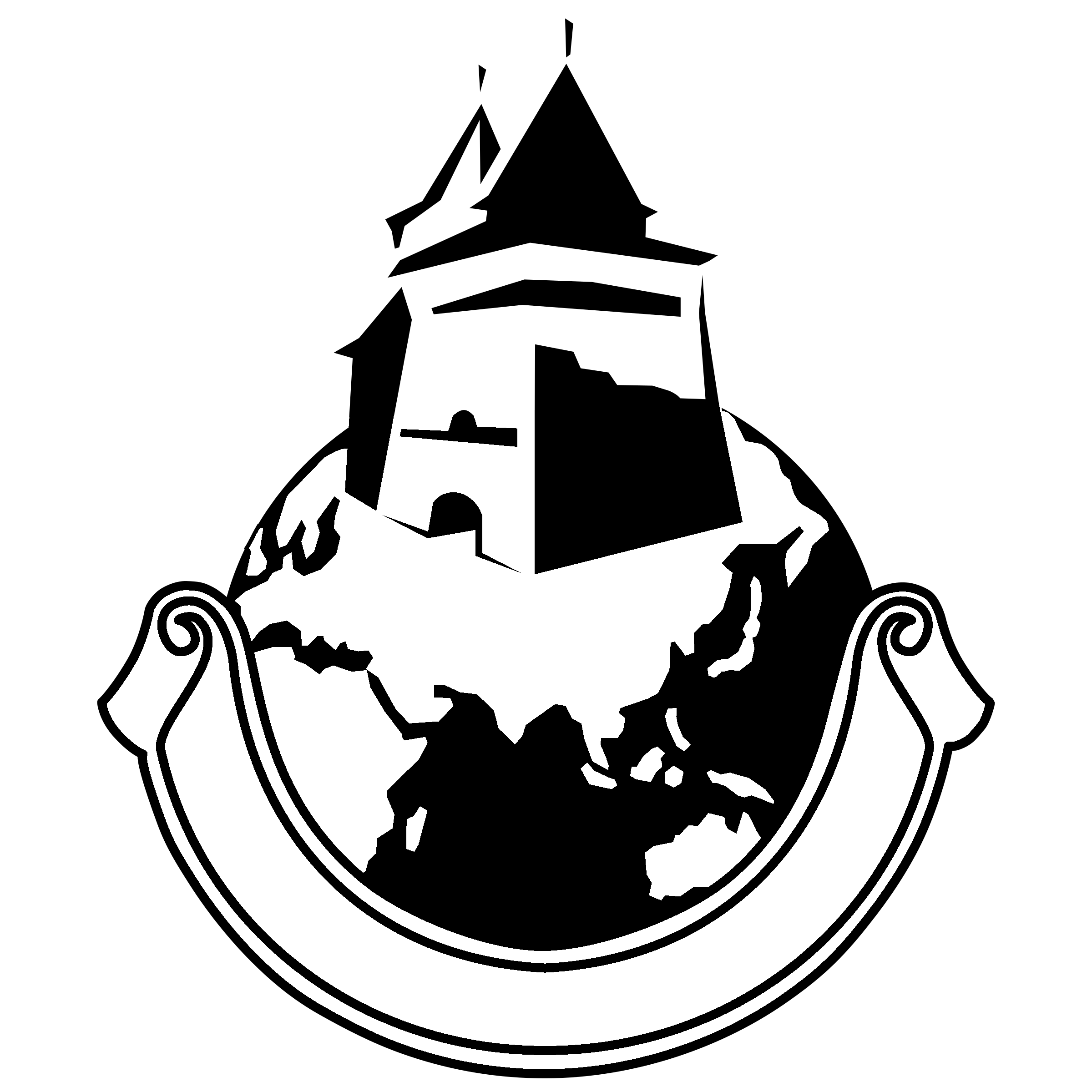 NDP Logo black and white