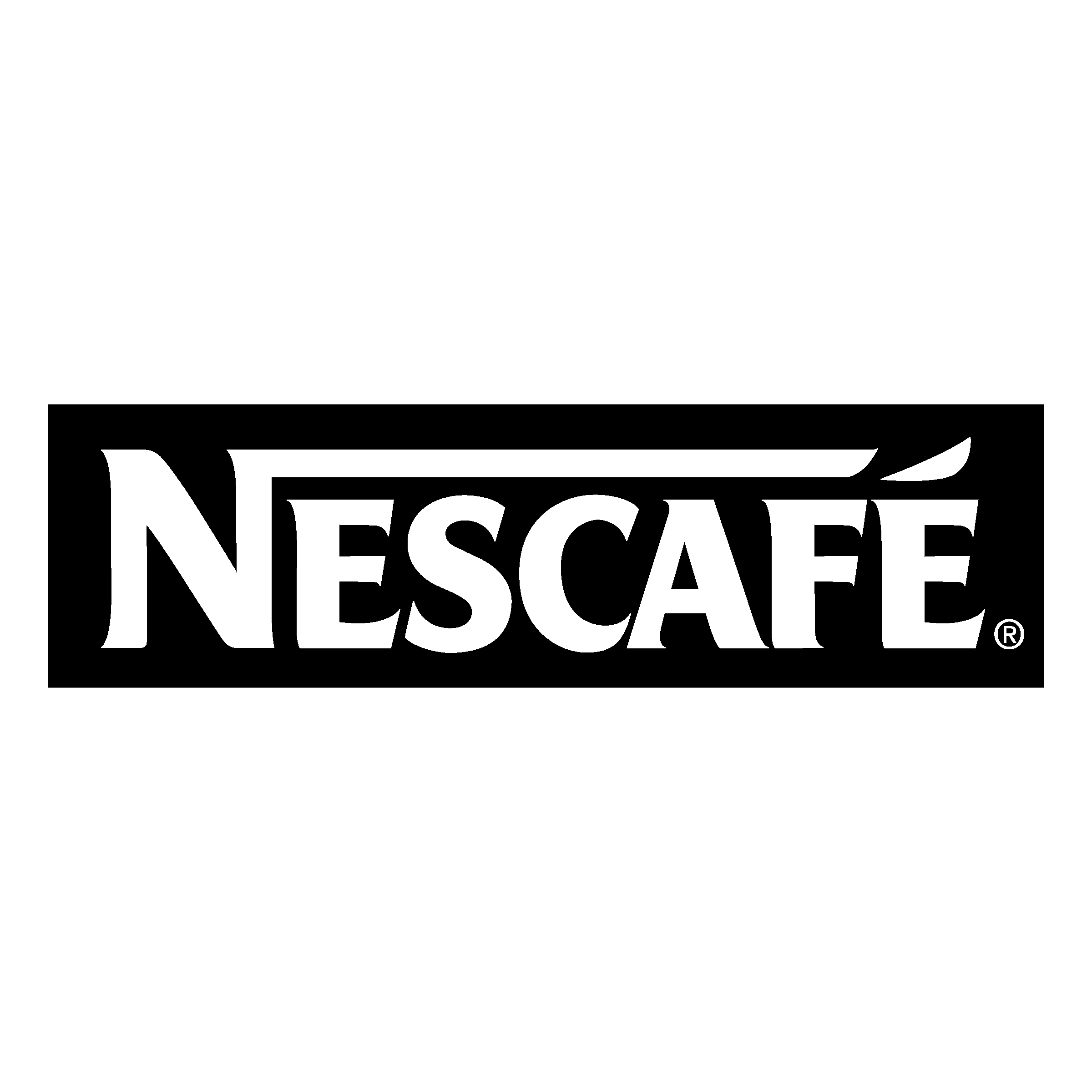 Nescafé Logo black and white