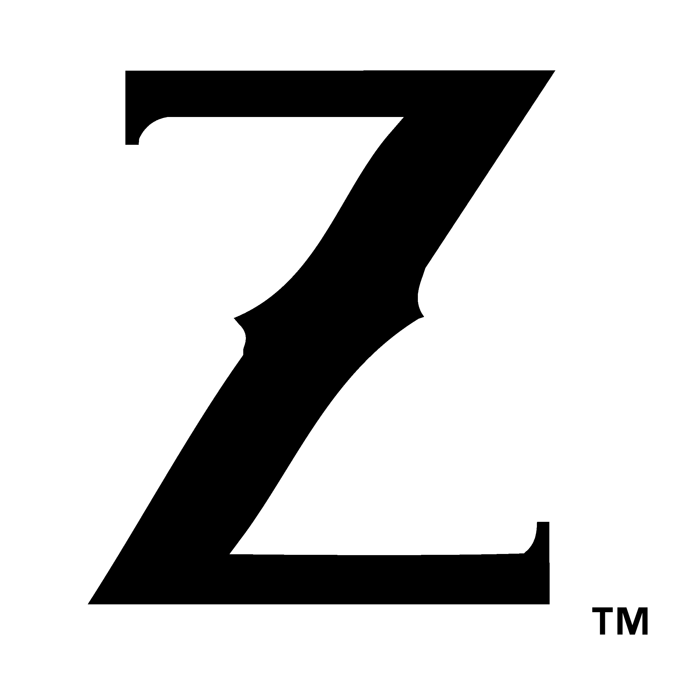 New Orleans Zephyrs Logo black and white