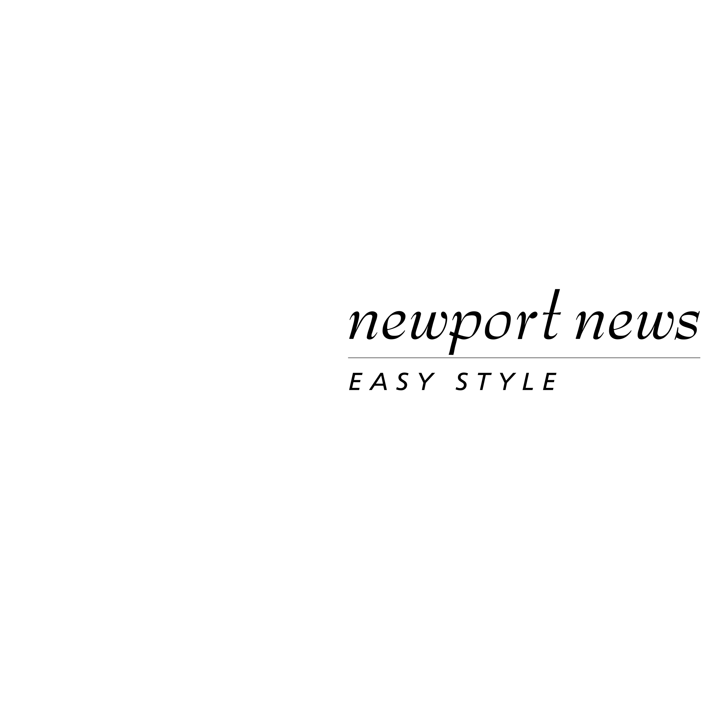 Newport News Logo black and white