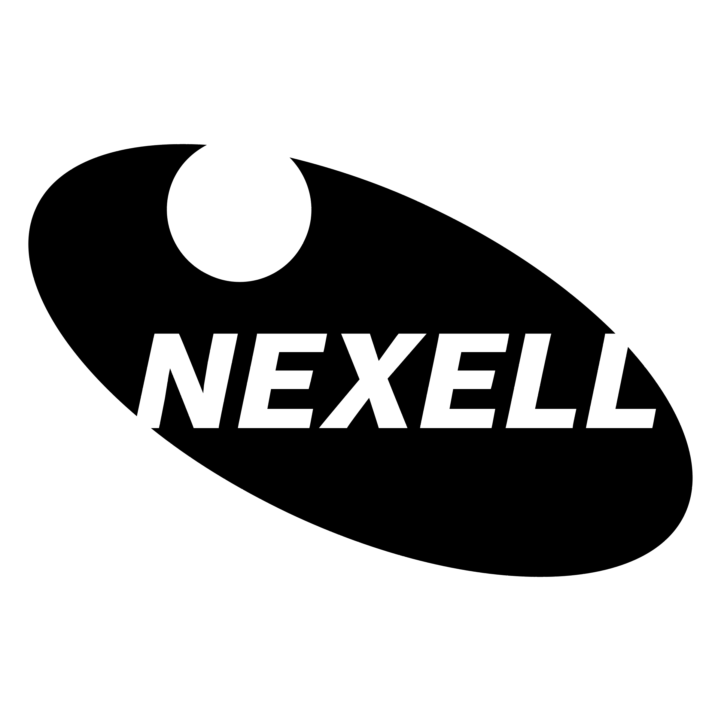 Nexell Logo black and white