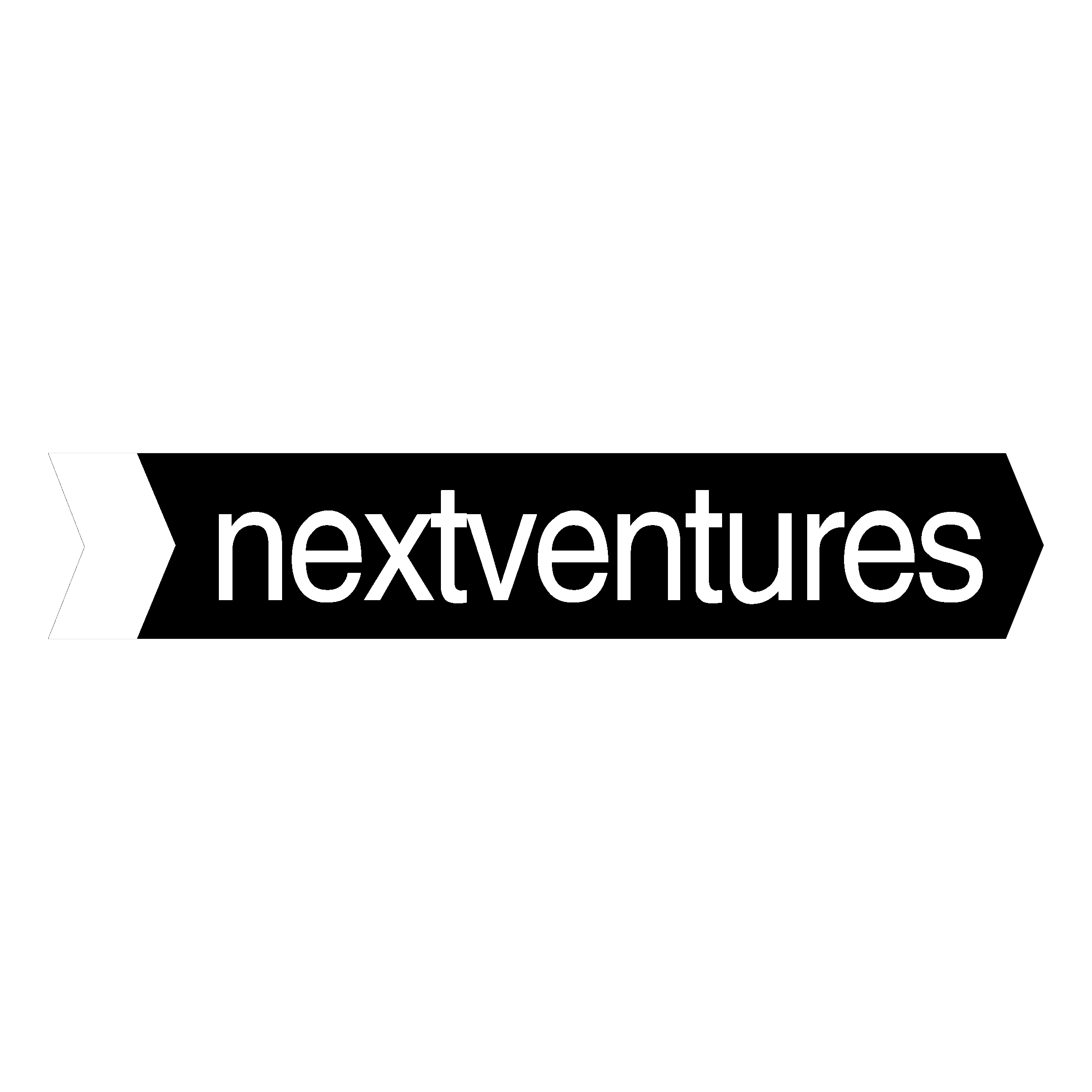Nextventures Logo black and white