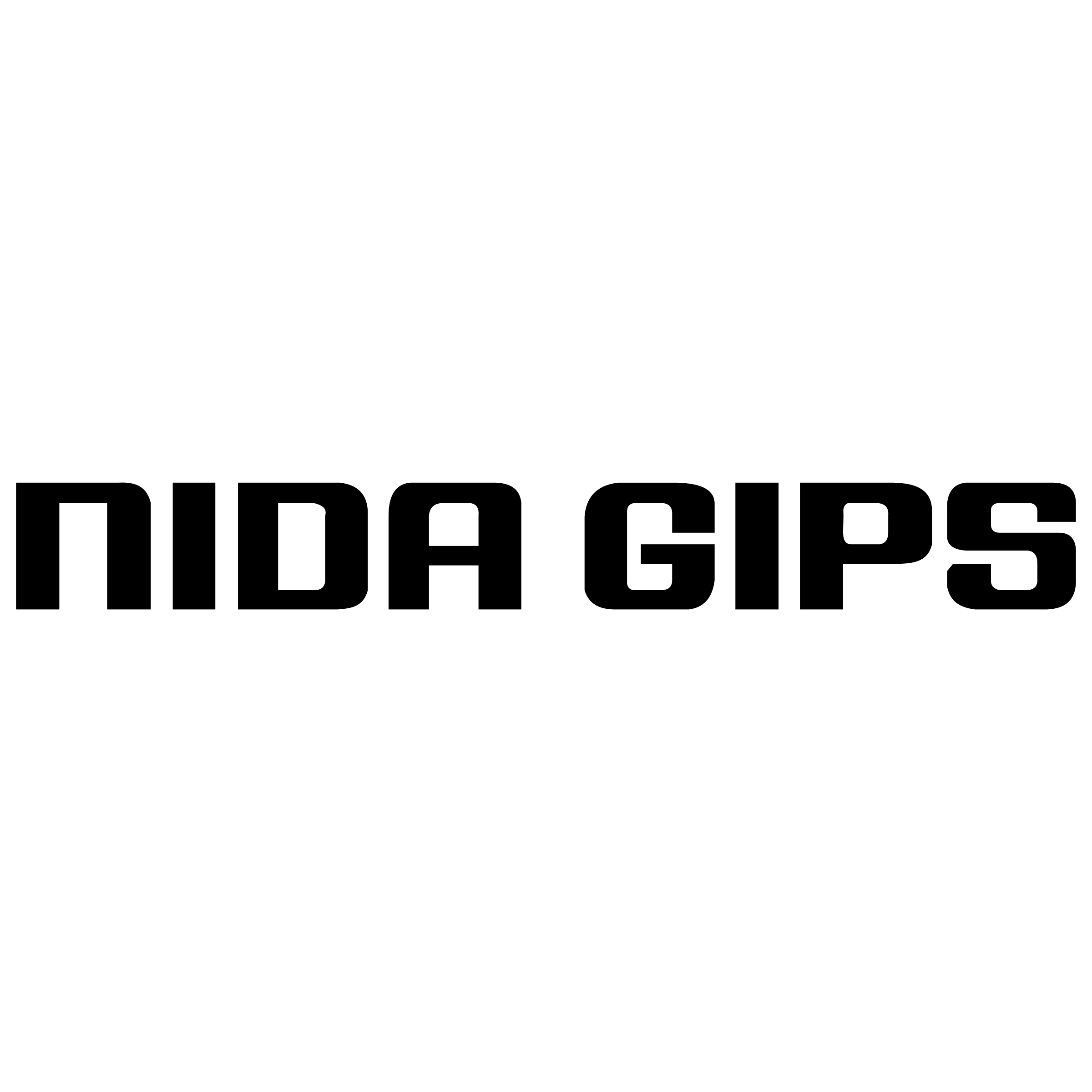 Nida Gips Logo png transparent