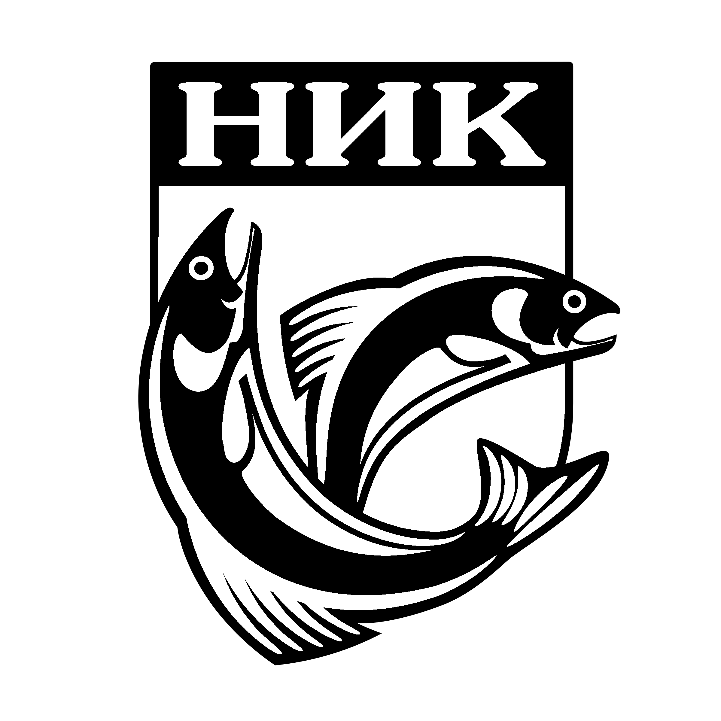 NIK Logo black and white