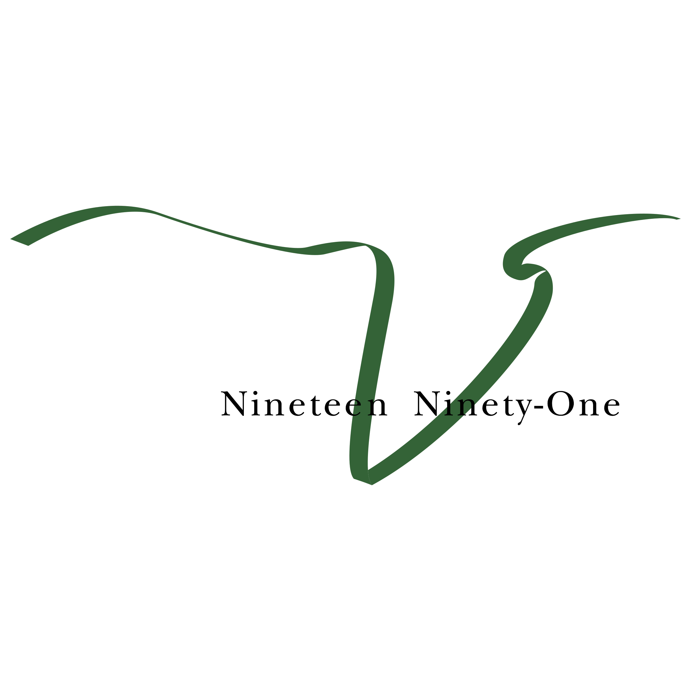 Nineteen Ninety One Logo png transparent