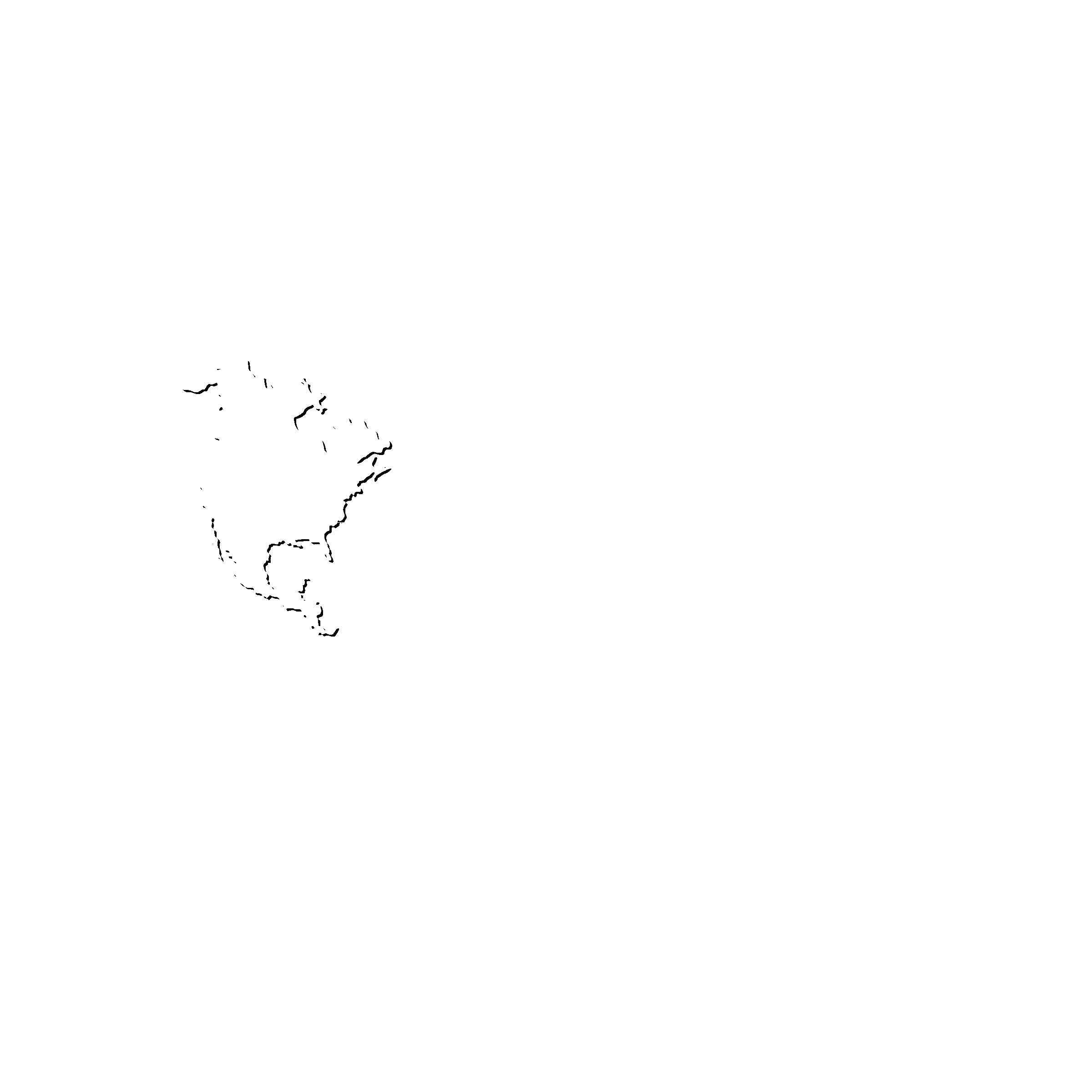 North America Logo black and white
