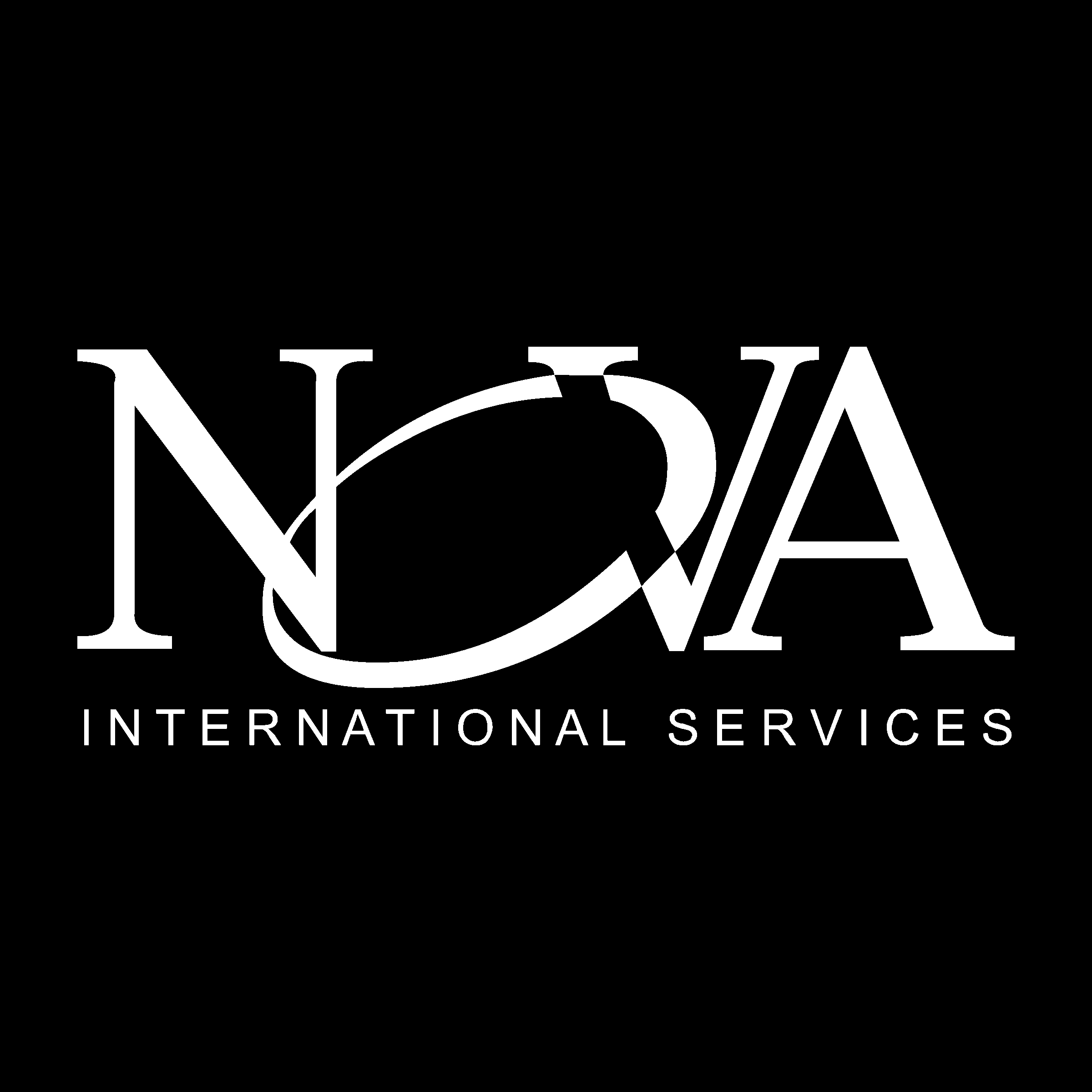 NOVA Logo black and white